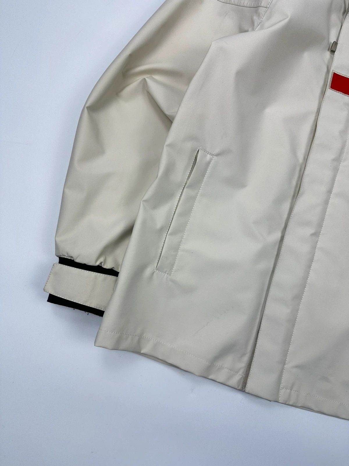 Prada Prada Sport FW2000 White Sailing Rain Jacket Gore-Tex Size US M / EU 48-50 / 2 - 4 Thumbnail
