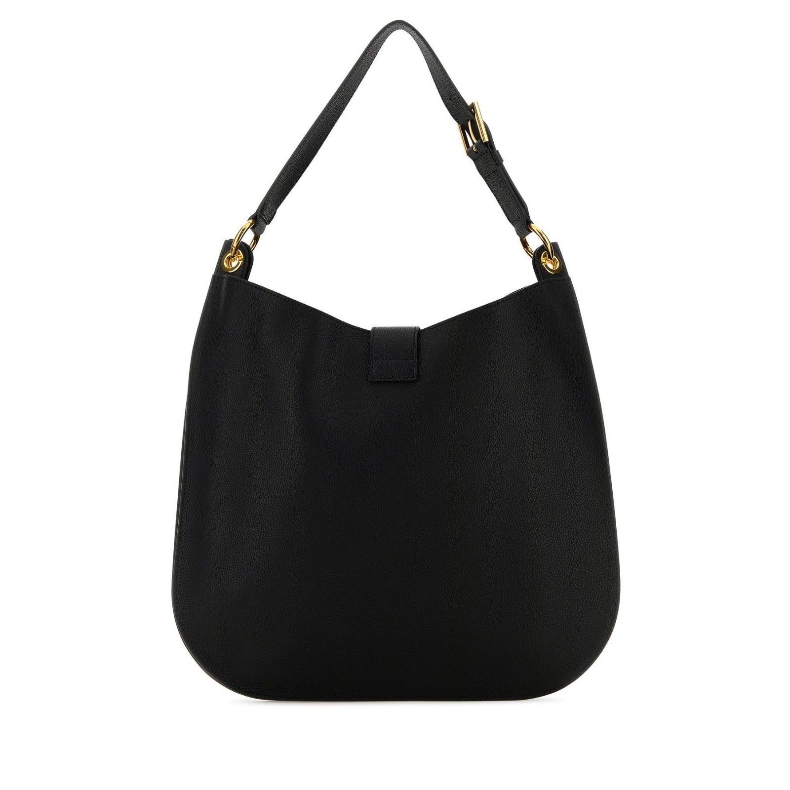 Tom Ford Tom Ford Tara Black Leather Shoulder Bag New Size ONE SIZE - 3 Thumbnail