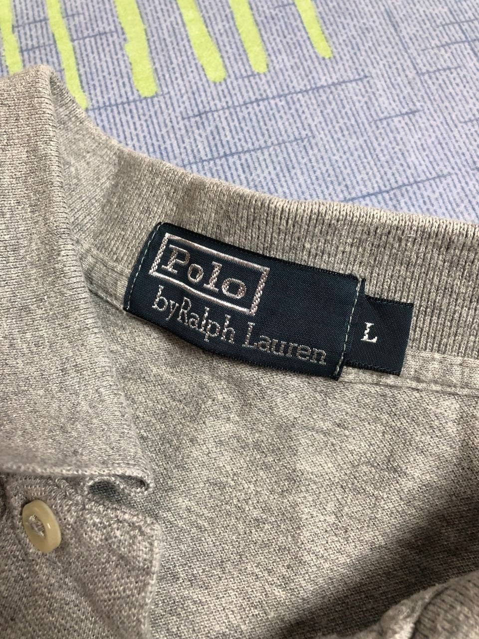 Polo Ralph Lauren Vintage Polo Ralph Lauren Polo T Shirt Size US L / EU 52-54 / 3 - 3 Thumbnail