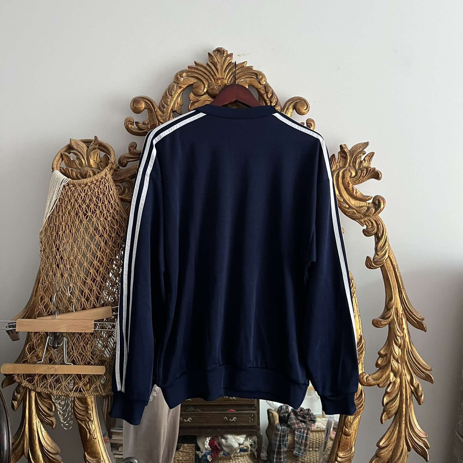 Adidas Vintage Adidas three foil big logo Sz L 90s Size US L / EU 52-54 / 3 - 2 Thumbnail