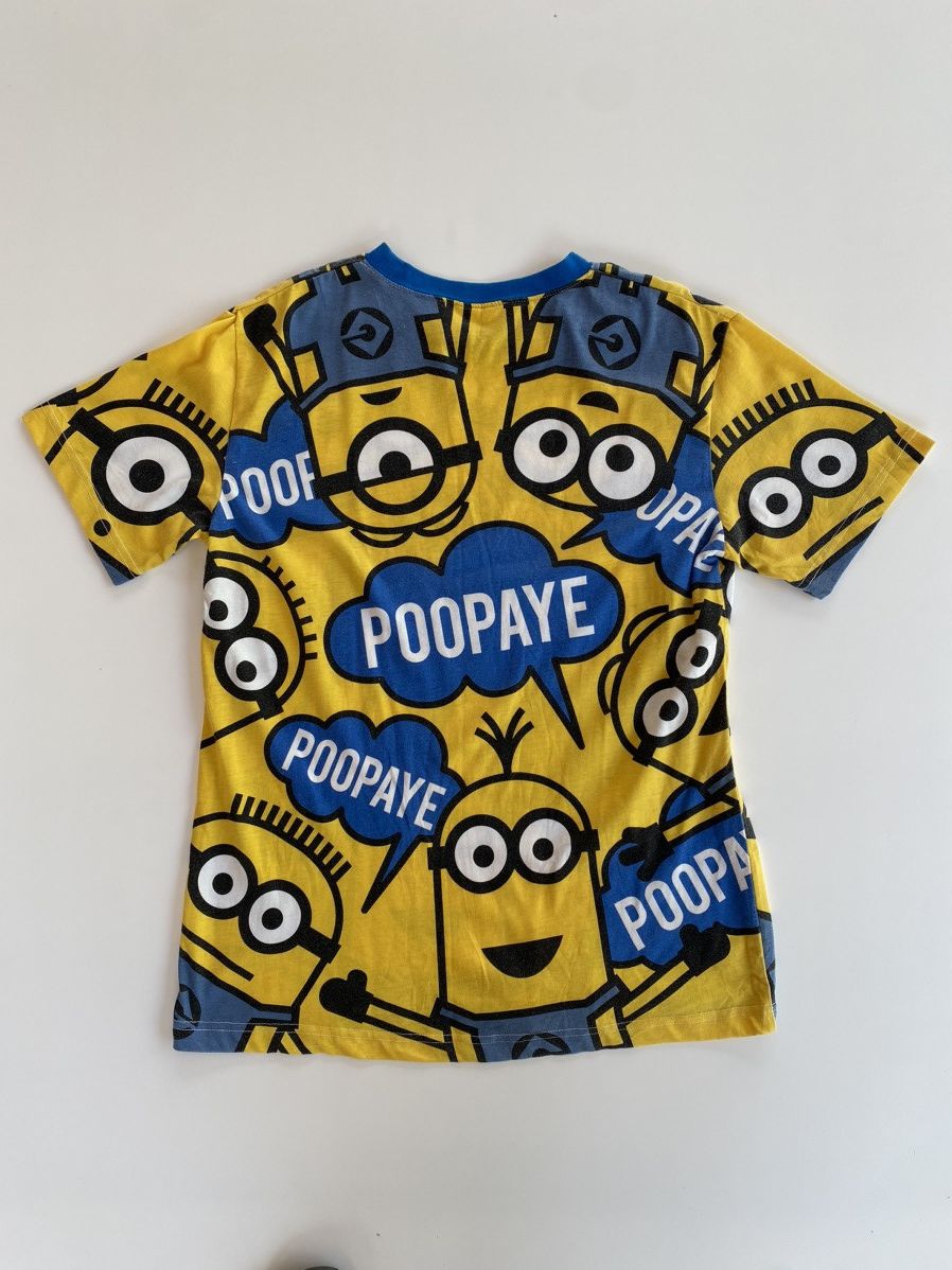 Cartoon Network × Universal Studios × Vintage Vintage Minion Poopaye Tee Full Printed Size US M / EU 48-50 / 2 - 2 Thumbnail