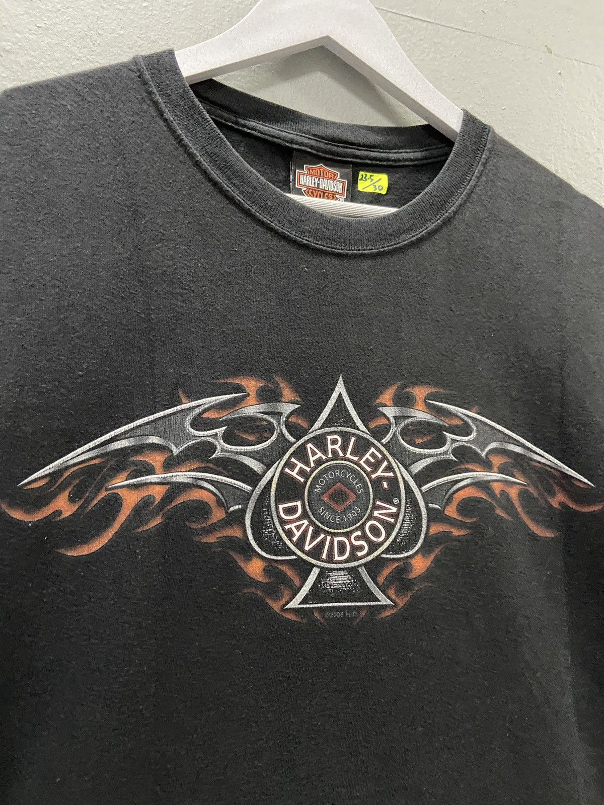Harley Davidson VINTAGE Y2K HARLEY DAVIDSON ACE POMONA VALLEY TEE SHIRT Size US XL / EU 56 / 4 - 2 Thumbnail