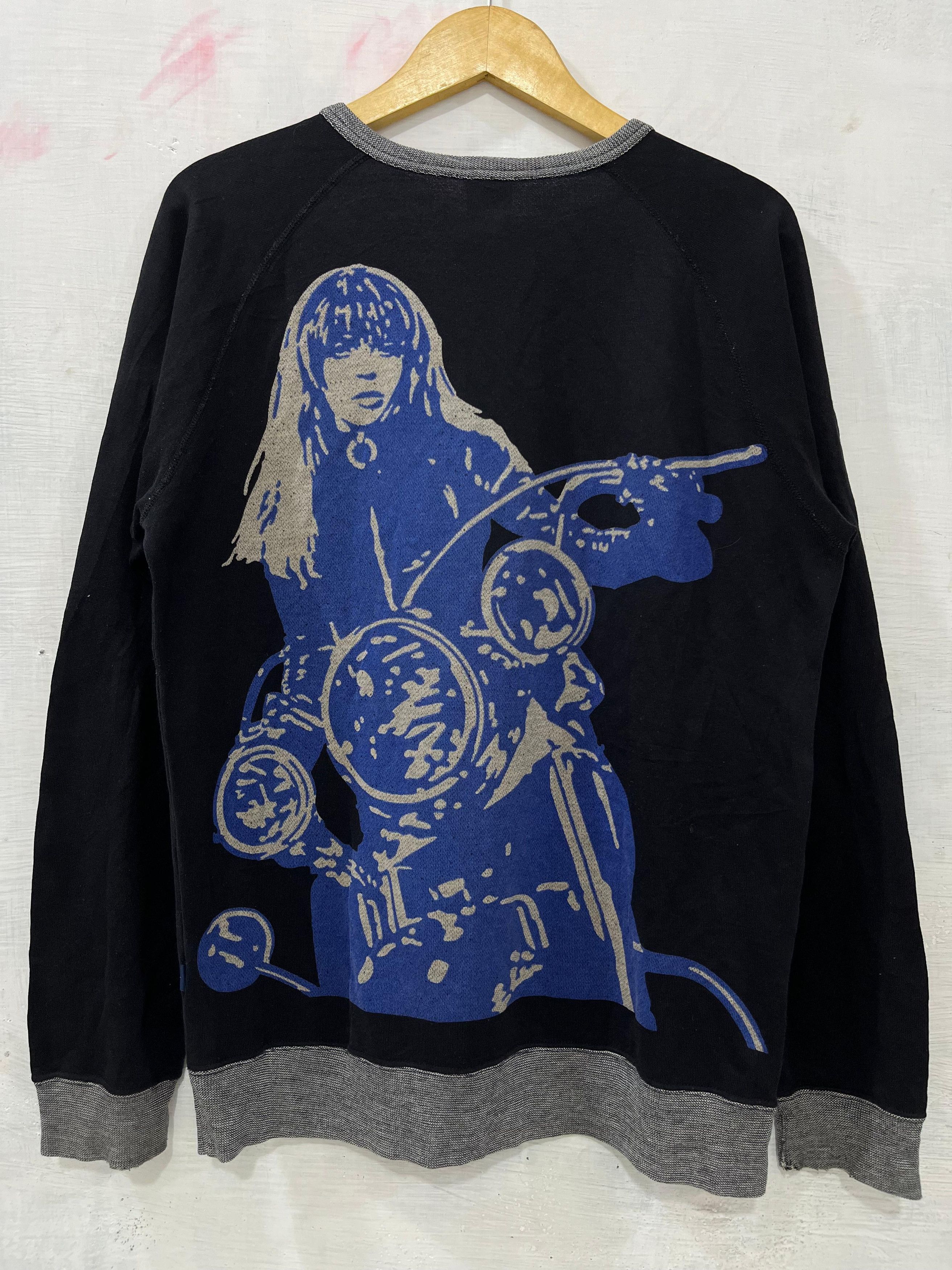 Hysteric Glamour Hysteric Glamour Motorcylce Girl Long Sleeve Tee Size US L / EU 52-54 / 3 - 1 Thumbnail