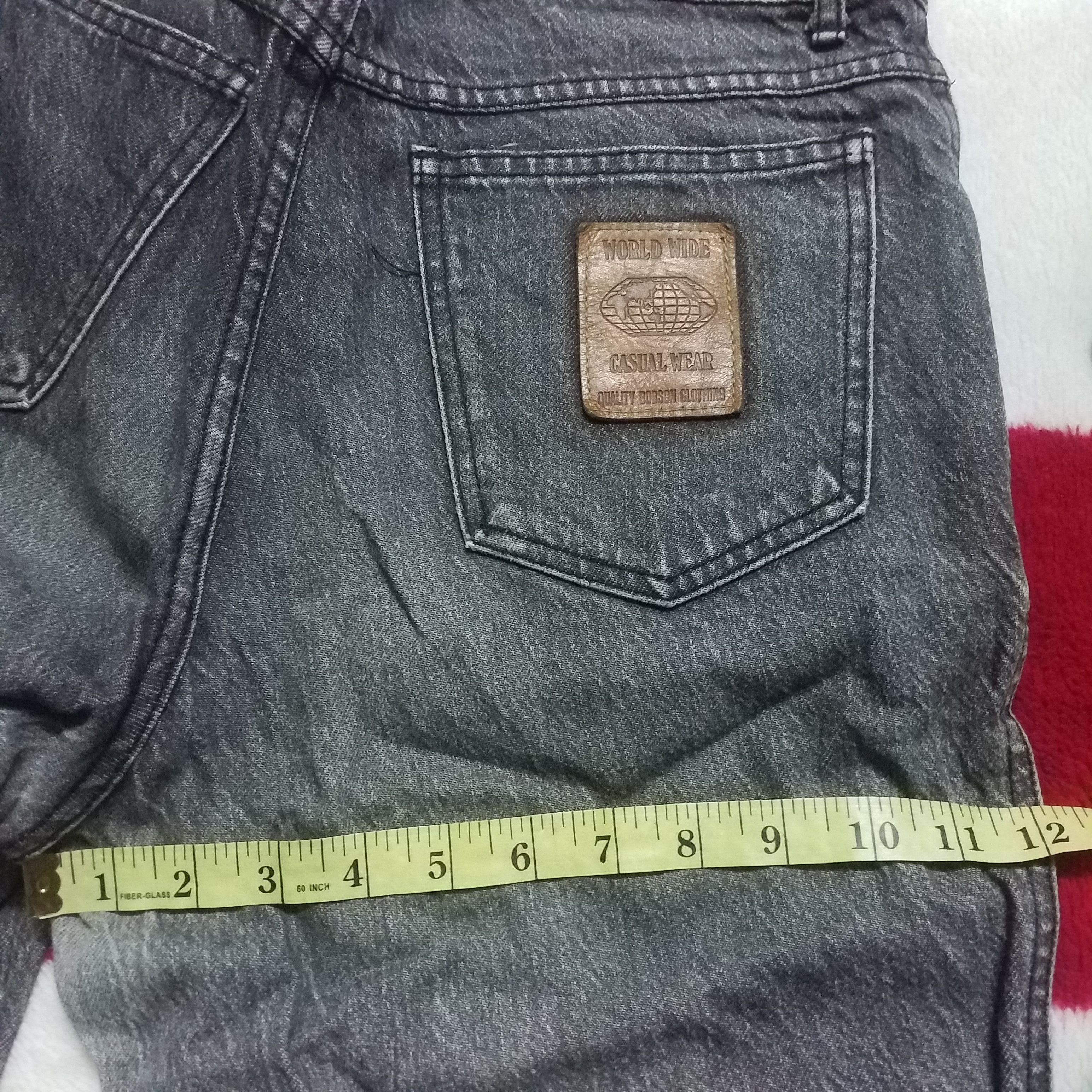 Japanese Brand BOBSON VINTAGE BLACK ASID WASH Size US 30 / EU 46 - 7 Thumbnail