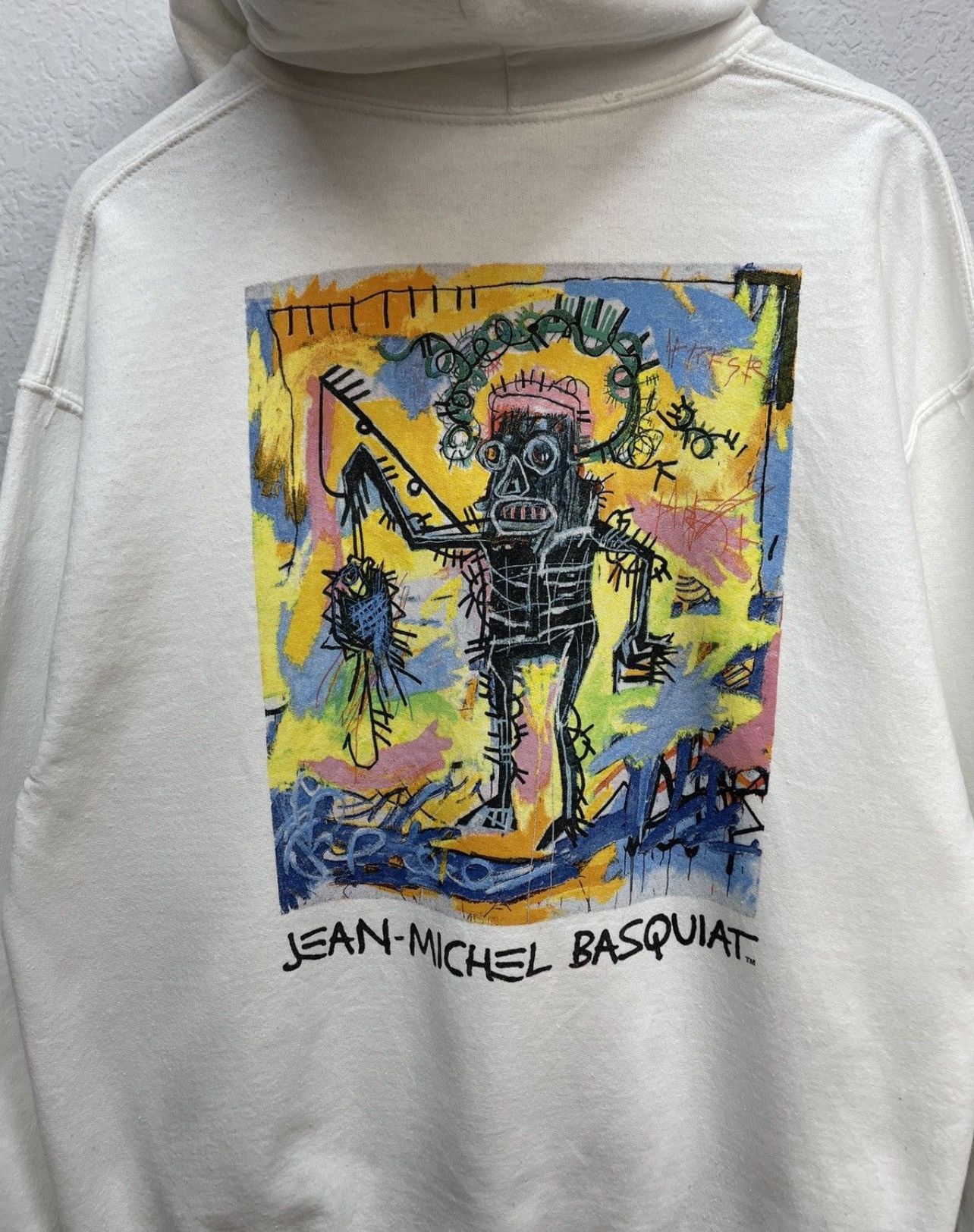 Jean-Michel Basquiat Jean-Michel Basquiat Pullover Hoodie White Sweatshirt Size US L / EU 52-54 / 3 - 2 Thumbnail