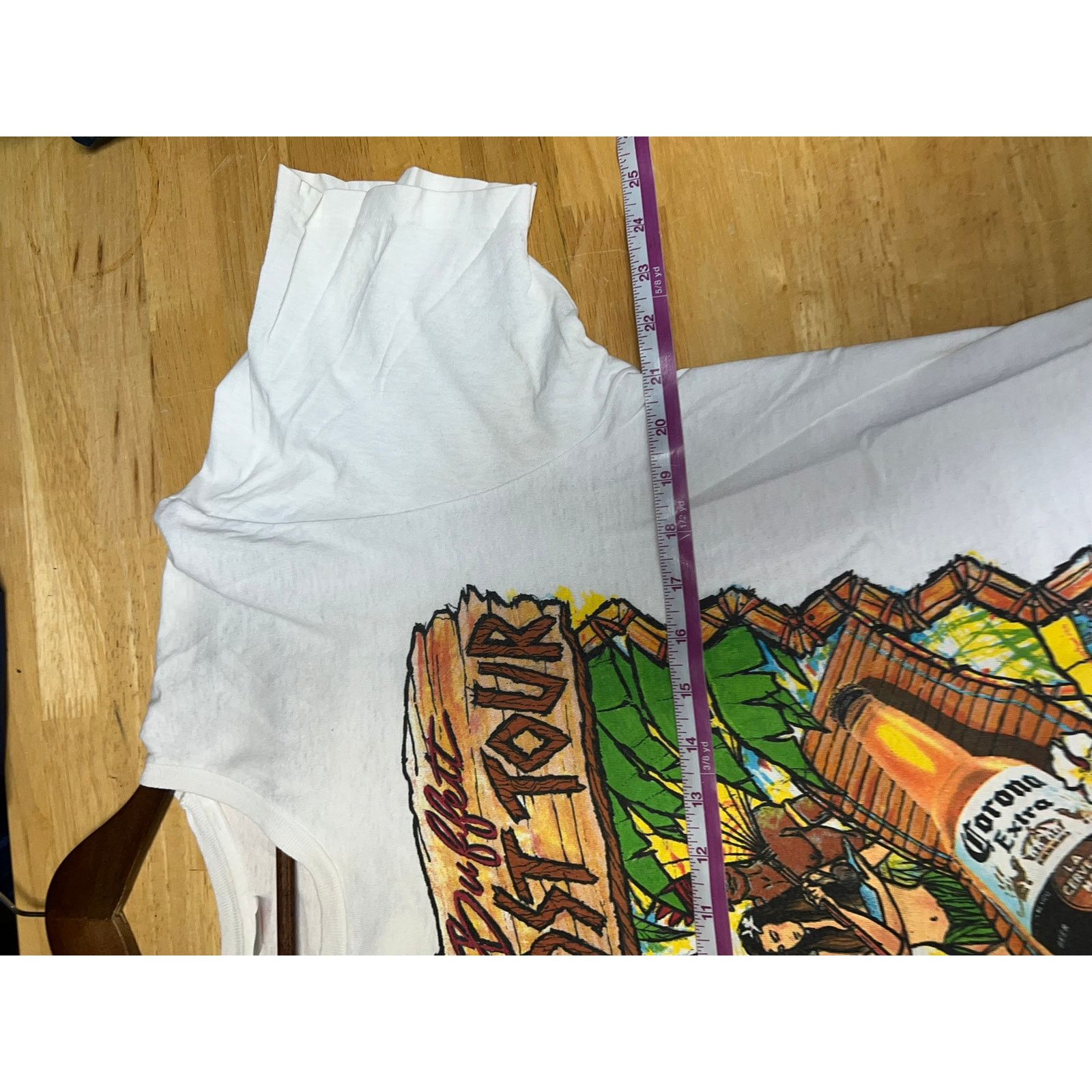 Hanes Vintage Jimmy Buffet The Outpost Tour Shirt Concert 90s VTG Size US L / EU 52-54 / 3 - 15 Thumbnail