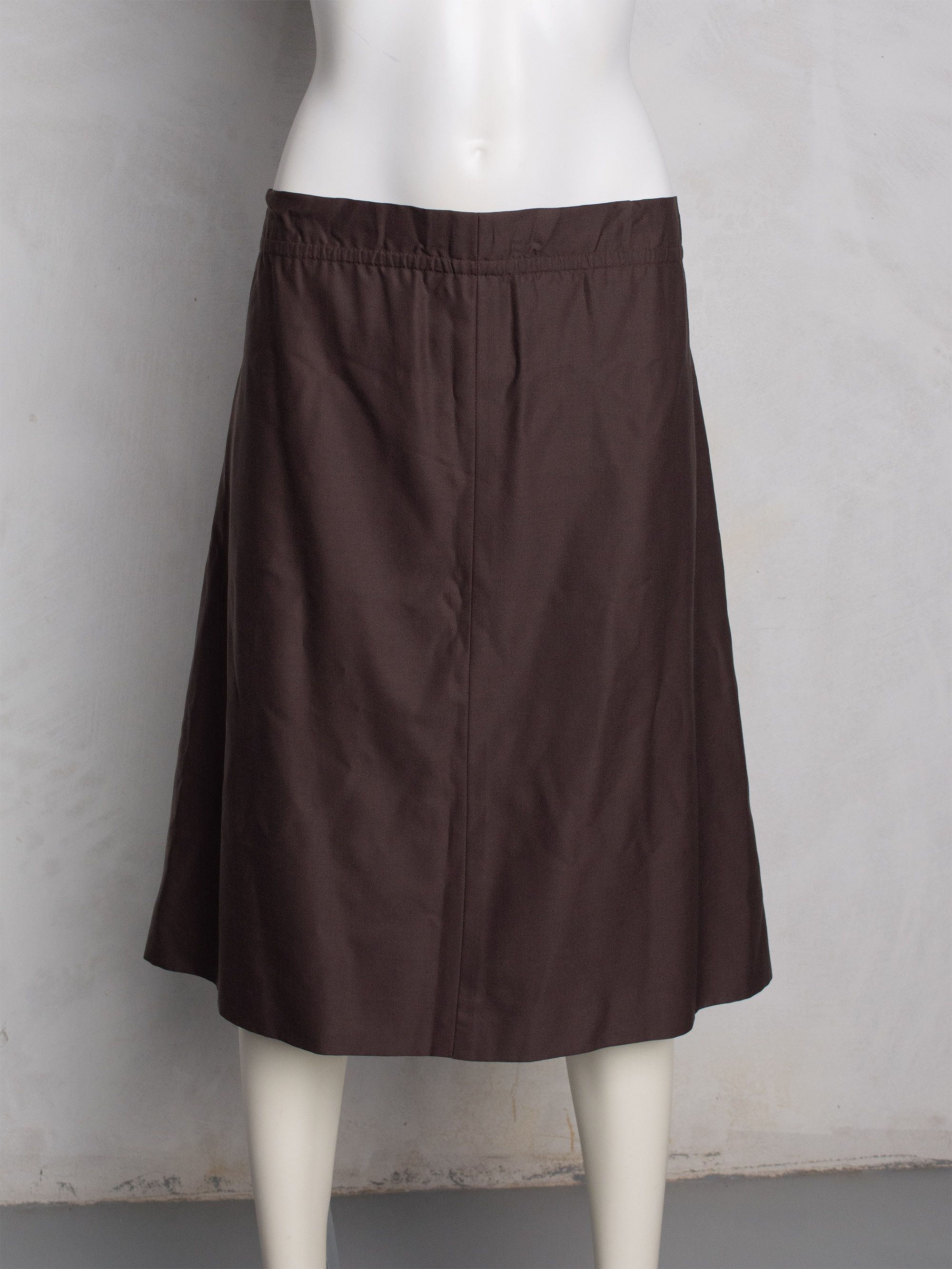 Bernhard Willhelm sample Bernhard Willhelm A/W 2001 embroidered wool skirt Size 28" / US 6 / IT 42 - 1 Thumbnail