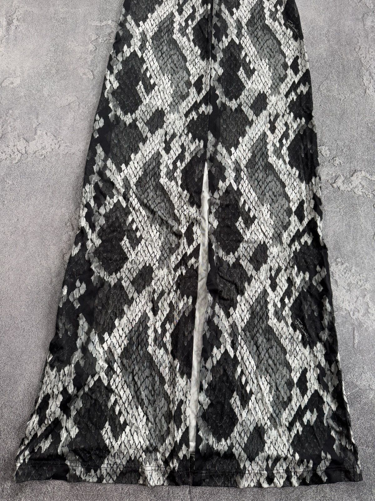 Cavalli Class × Just Cavalli × Roberto Cavalli Just Cavalli 46 animal print snake 🐍 piton long dress Size L / US 10 / IT 46 - 17 Thumbnail