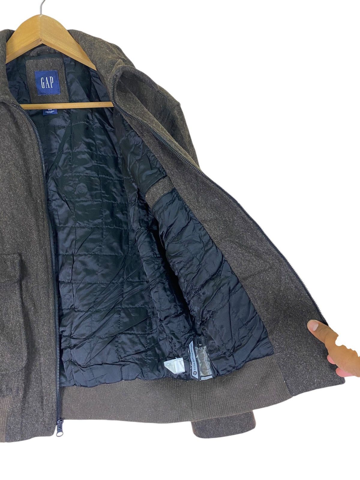 Gap × Harris Tweed Gap Wool Outshell Bomber Jacket Size US M / EU 48-50 / 2 - 8 Thumbnail
