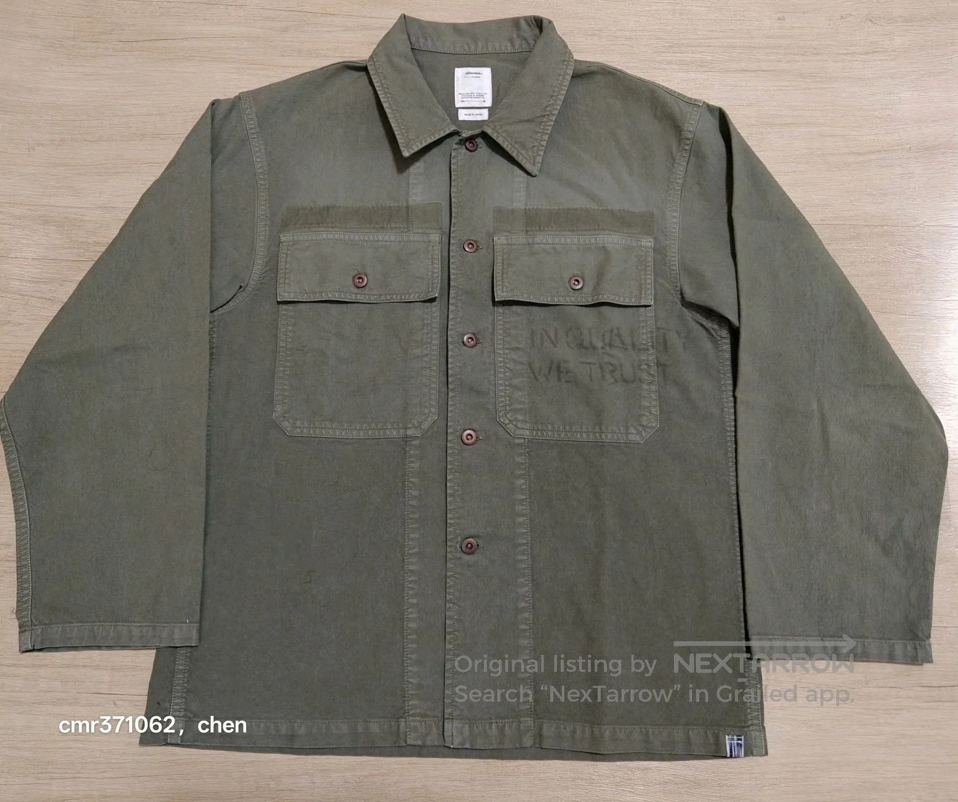 Visvim VISVIM 22SS CARDWELL SHIRT L/S. Size US L / EU 52-54 / 3 - 1 Thumbnail