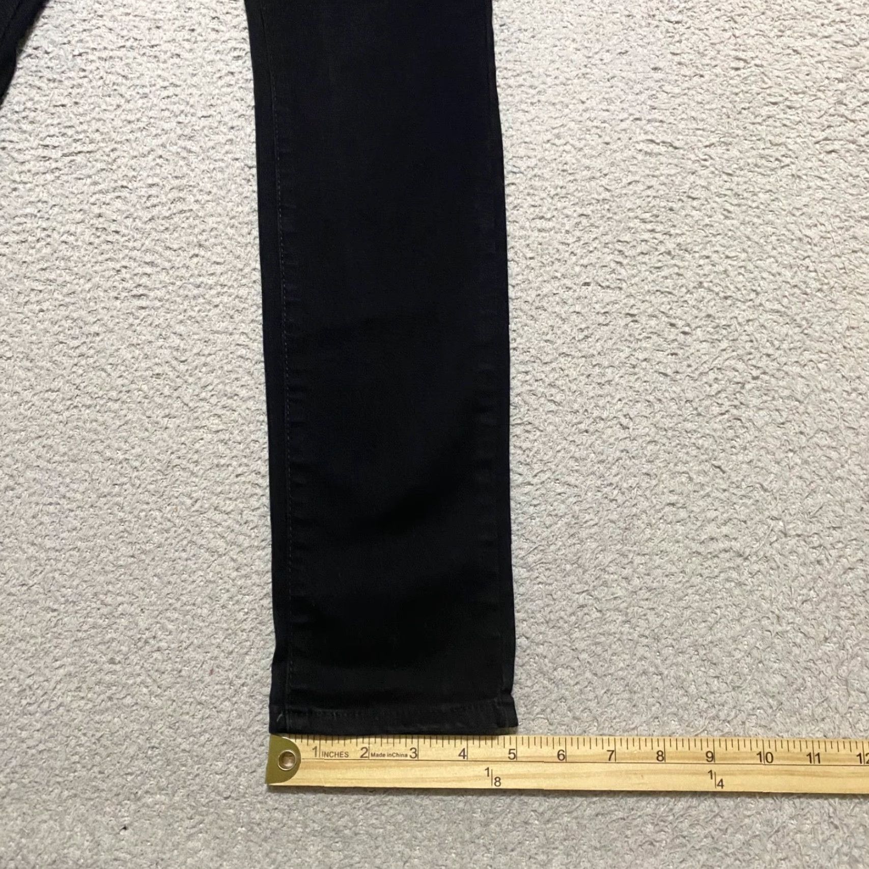 Levi's VINTAGE Levi's 311 Shaping Skinny Jeans Womens 28 Black Denim Dark Wash Mid Rise 5-Pocket Design Inseam 29 Size 27" / US 4 / IT 40 - 5 Thumbnail