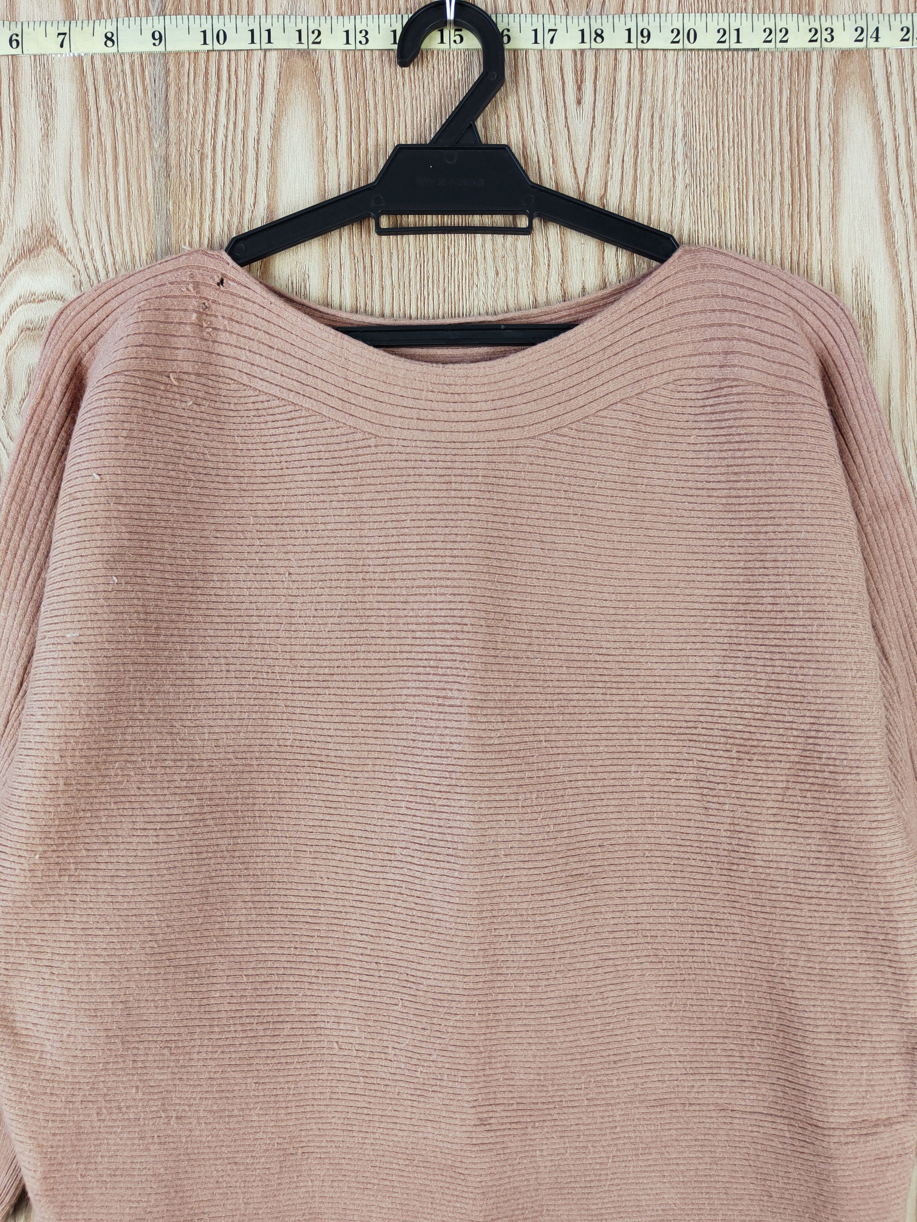 Homespun Knitwear × Japanese Brand × Vintage Cecil McBee Peach Knitwear Sweatshirts #W872 Size M / US 6-8 / IT 42-44 - 2 Thumbnail