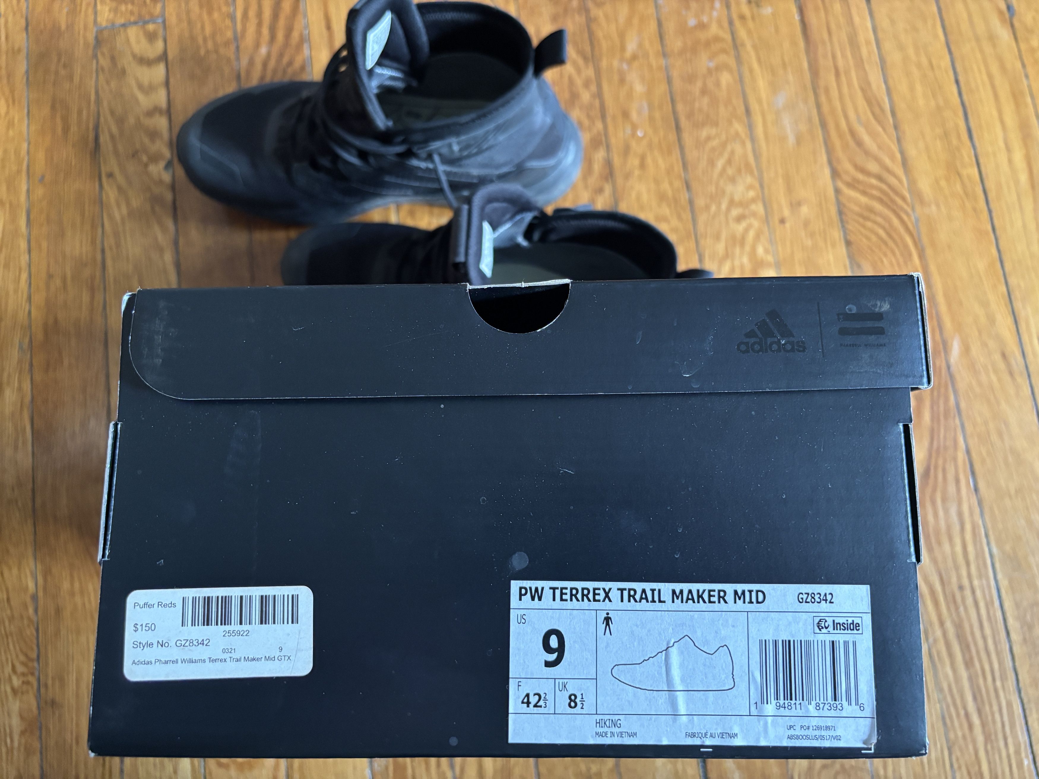 Adidas adidas Terrex Trailmaker Mid Human Race Triple Black Pack Size US 9 / EU 42 - 10 Thumbnail