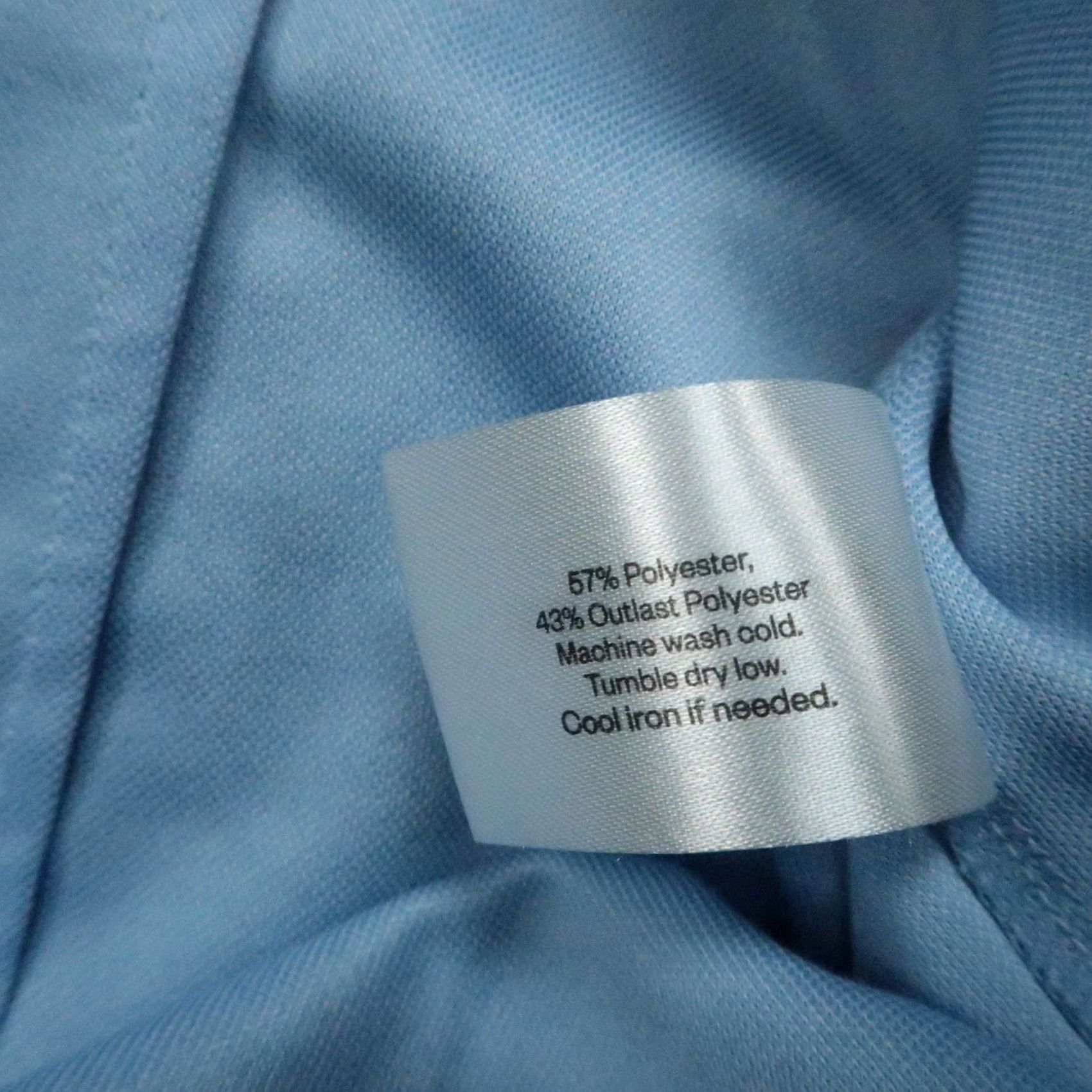 Vintage Ministry of Supply Shirt Mens XL Blue Slim Fit Button Up Long Sleeve Stretch Size US XL / EU 56 / 4 - 6 Thumbnail