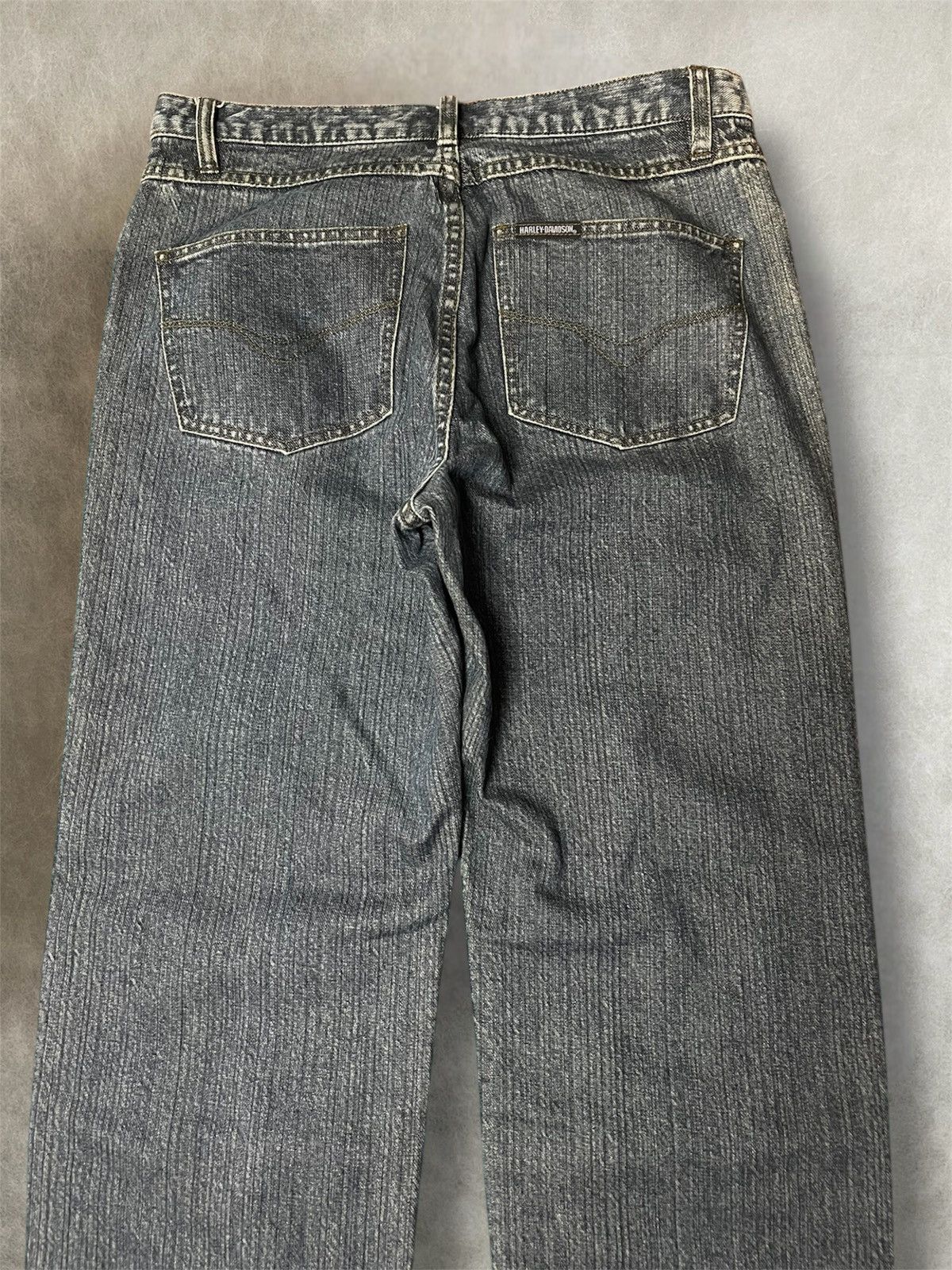 Harley Davidson Harley Davison hybrid leather denim pants Size US 34 / EU 50 - 6 Thumbnail