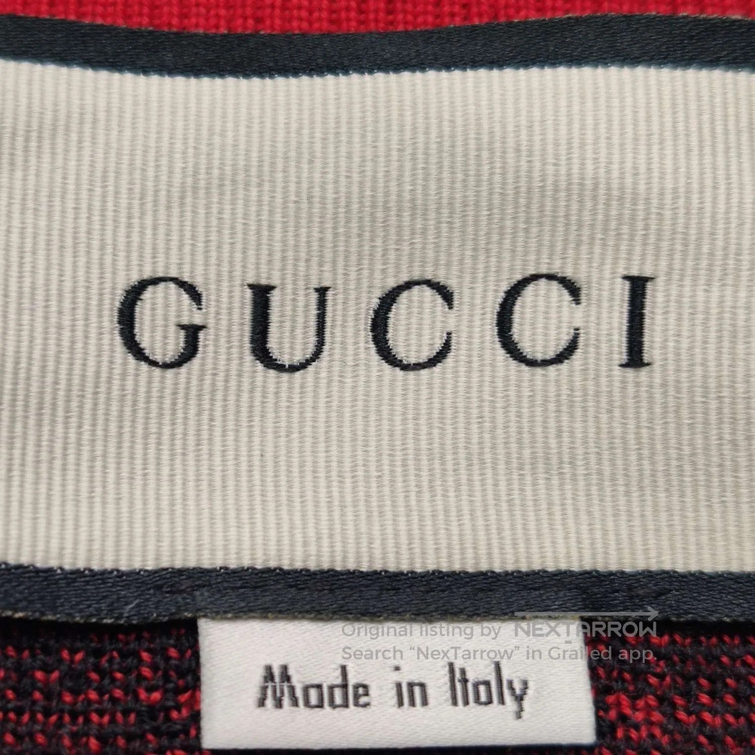 Gucci Gucci XL Wool Colorful GG Logo Cardigan. Size XL / US 12-14 / IT 48-50 - 5 Thumbnail