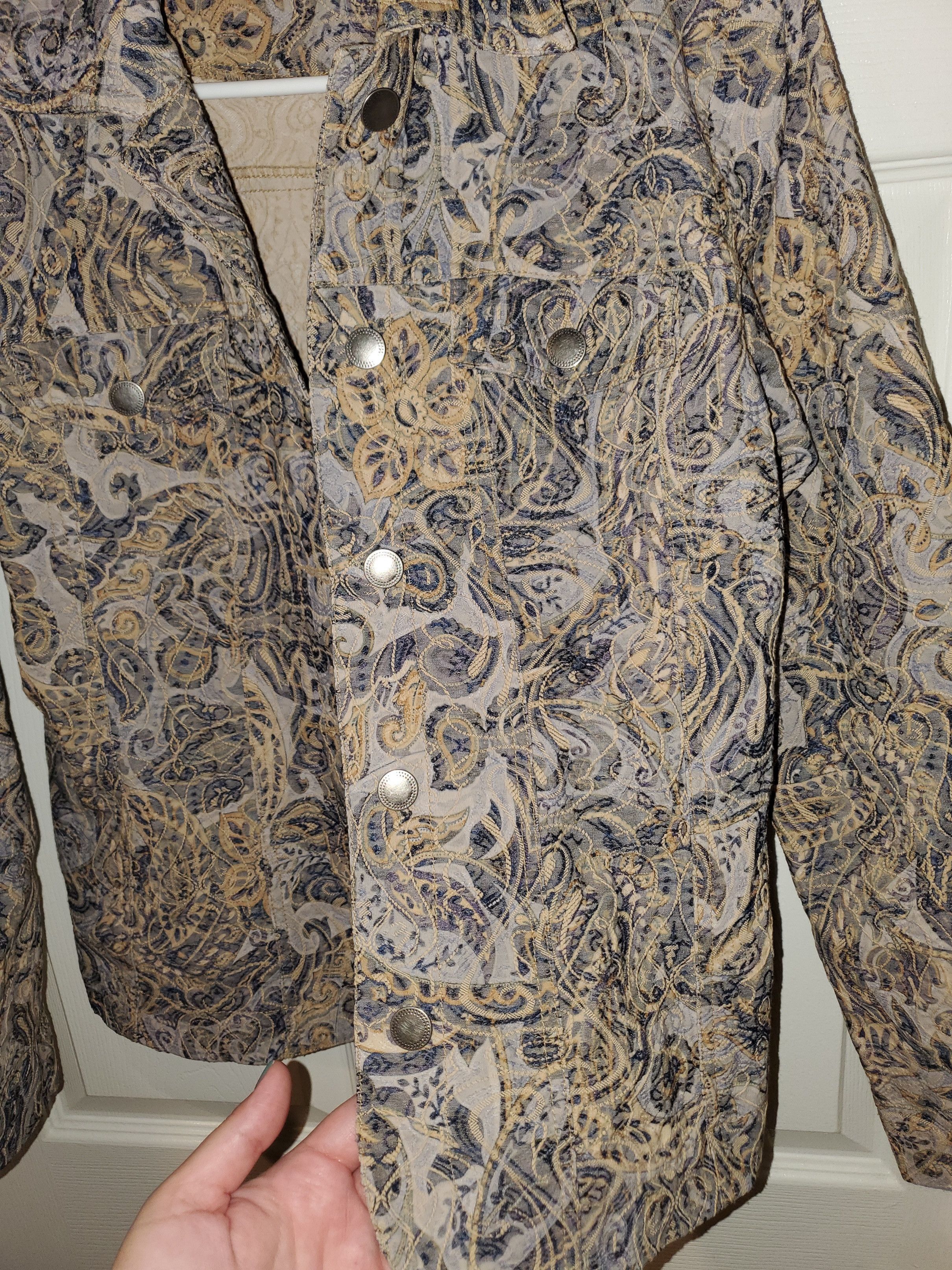 Vintage Vintage Embroidered Lightweight Jacket *see description* Size S / US 4 / IT 40 - 8 Thumbnail