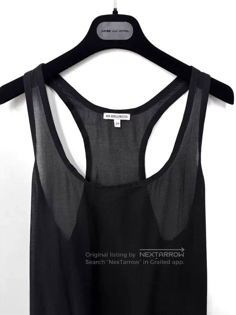 Ann Demeulemeester Ann Demeulemeester Chiffon Vest Size XXS / US 00 / IT 34 - 3 Thumbnail