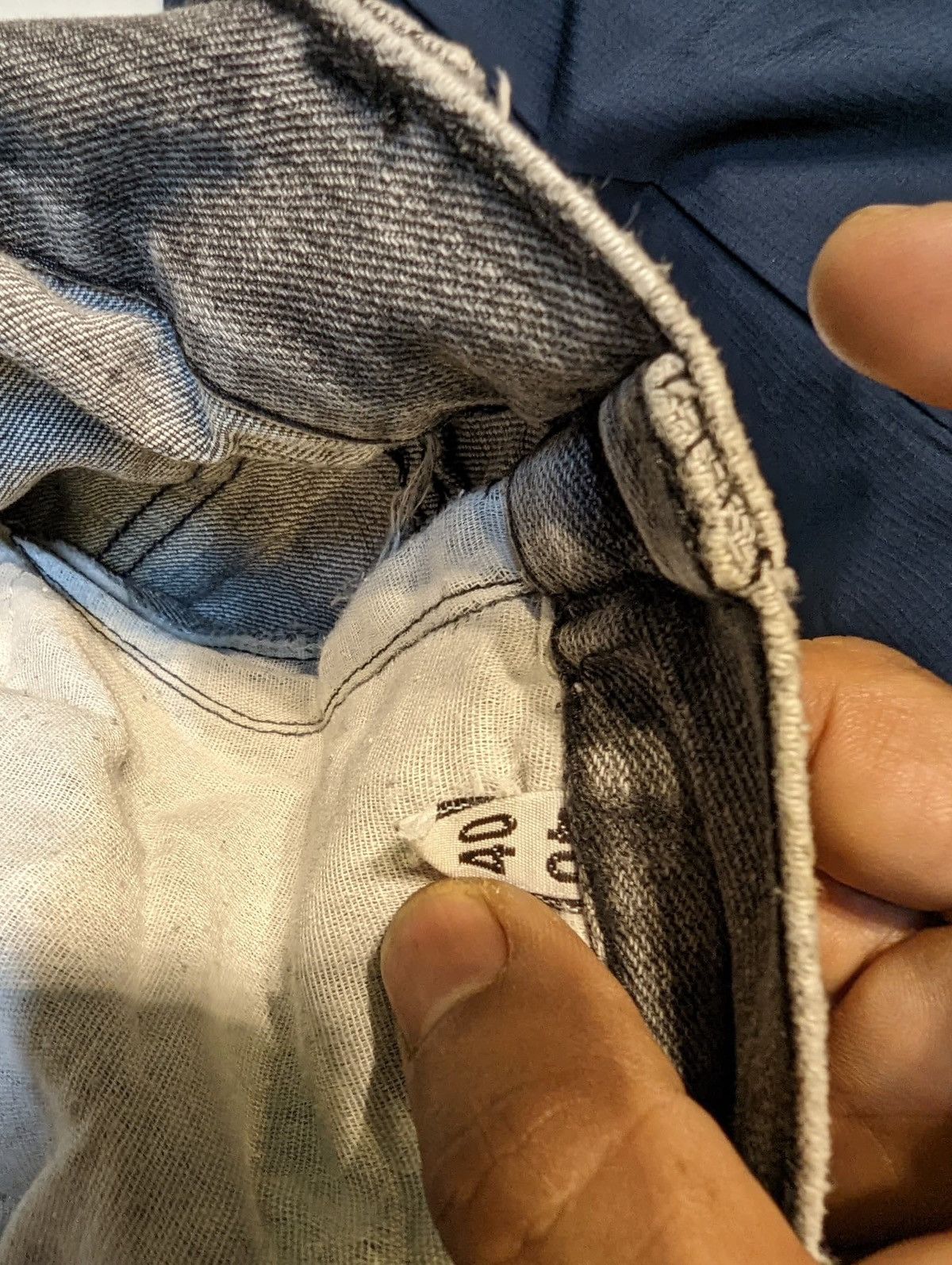 Armani Armani Jeans Destress Size US 33 - 5 Thumbnail