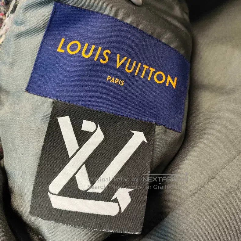 Louis Vuitton Louis Vuitton Wool full-print single-breasted coat Size US M / EU 48-50 / 2 - 4 Thumbnail