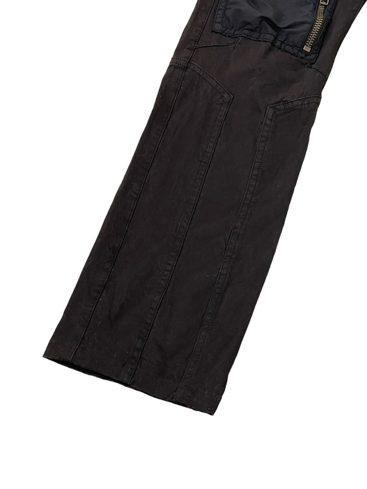 Japanese Brand Bush Pant Kenji Ito Moleskin Low Rise Straight 6🟦9 Size US 33 - 5 Thumbnail
