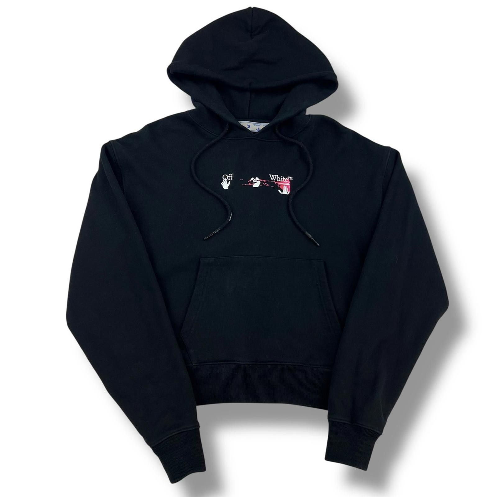 Off-White Off-White Acrylic Arrows Black Hoodie Size US XS / EU 42 / 0 - 3 Thumbnail