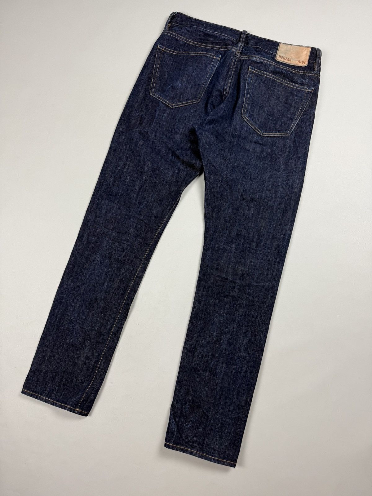 Benzak Denim Developers BDD Benzak B-01 Slim 13 Oz Selvedge Denim Men’s Jeans Size US 32 / EU 48 - 22 Thumbnail
