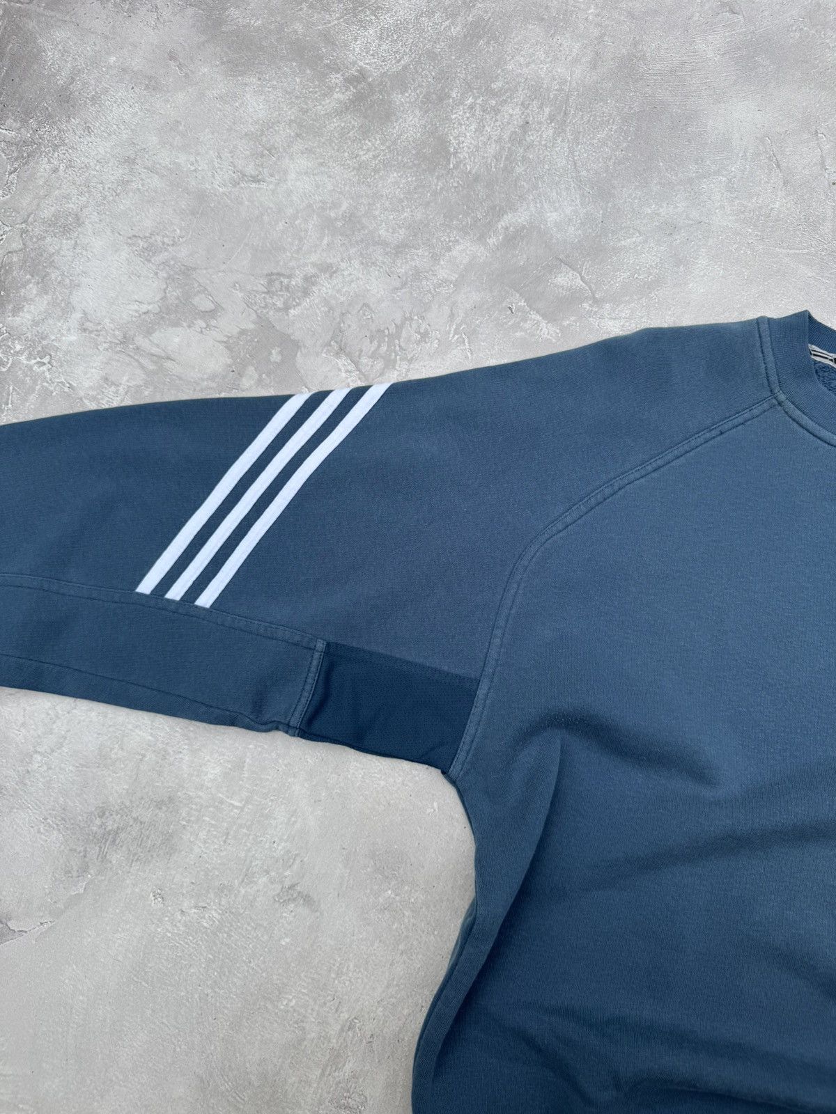 Adidas Vintage 00s Adidas Baggy Crewneck Sweatshirt Size US XL / EU 56 / 4 - 7 Thumbnail