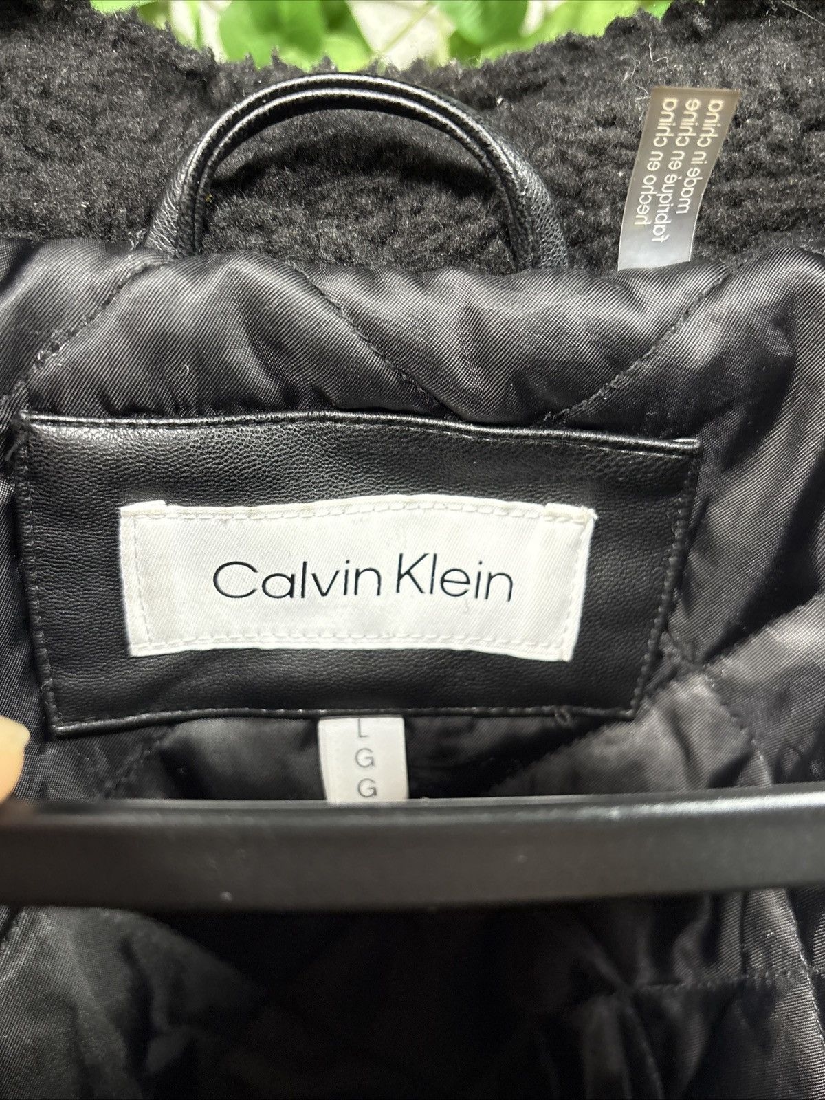 Calvin Klein Calvin Klein Leather jacket Men’s Large Size US L / EU 52-54 / 3 - 3 Thumbnail