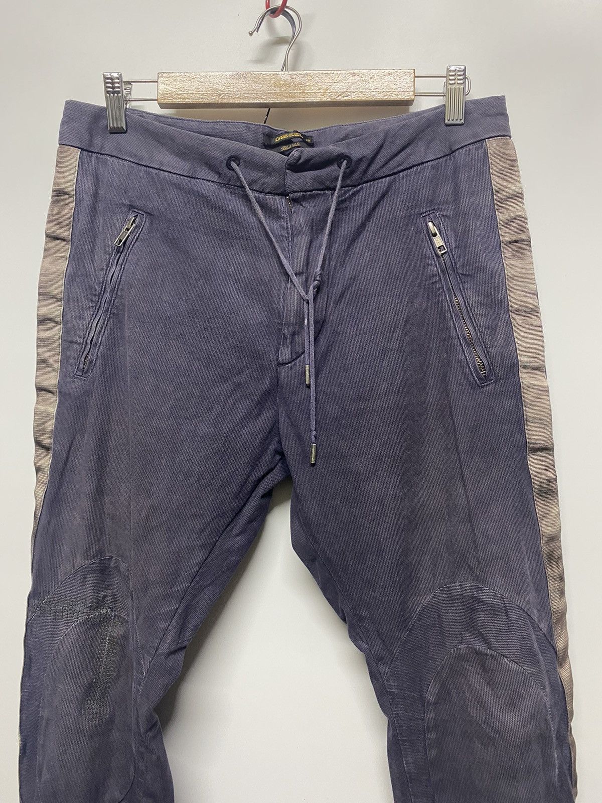 Designer × Diesel × Diesel Black Gold Diesel Black Gold Double Knee Cotton Corduroy Lining Pants Size US 32 / EU 48 - 5 Thumbnail