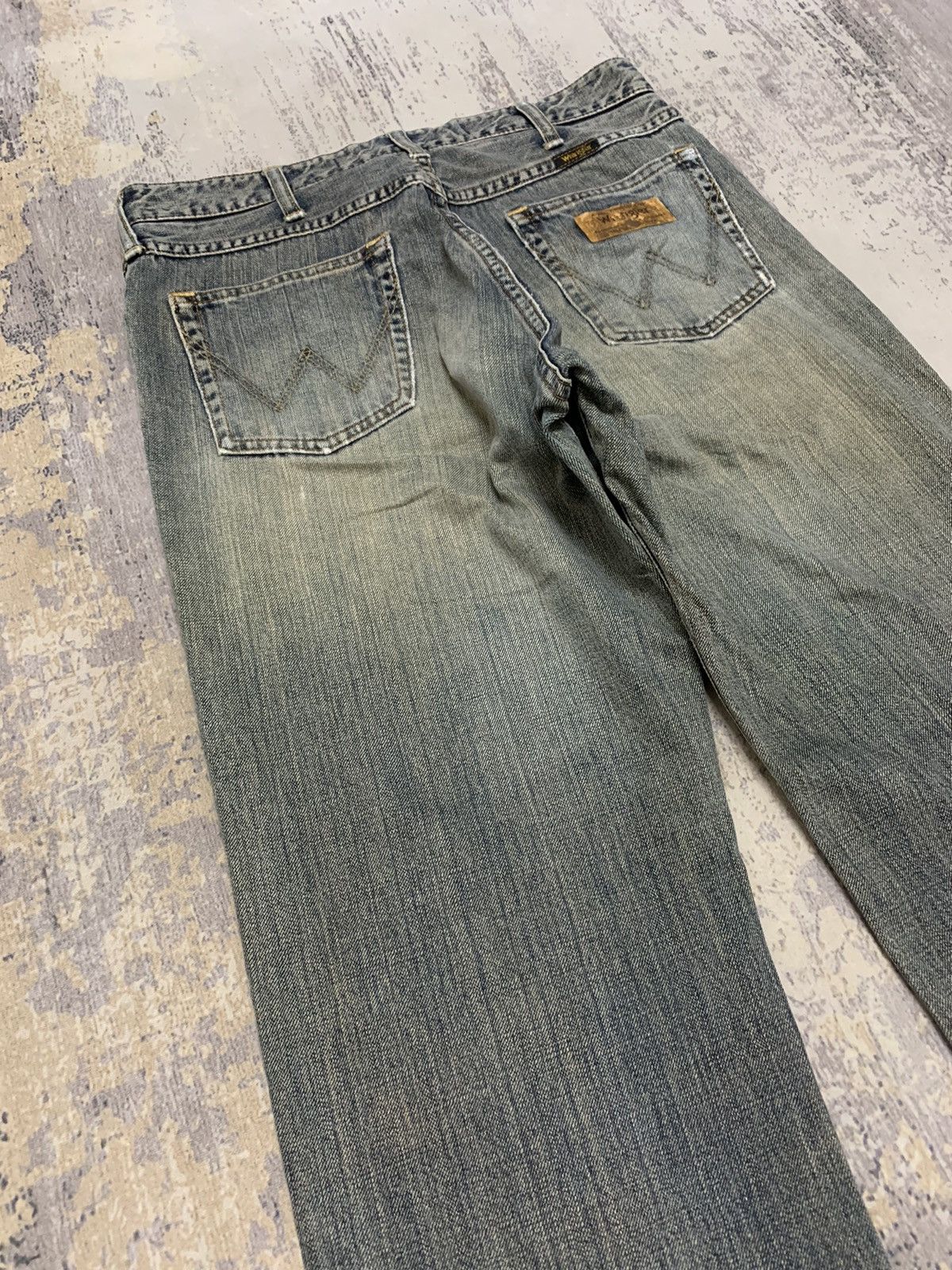 If Six Was Nine Vintage 90s Wrangler Jeans Rusty Straight Leg Denim Size US 30 / EU 46 - 10 Thumbnail