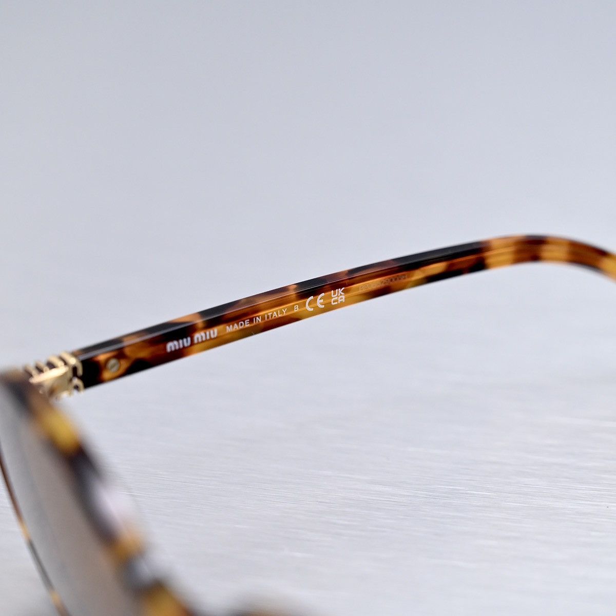 Miu Miu MIU MIU 0MU 04ZS 19P2Z1 SUNGLASSES Size ONE SIZE - 5 Thumbnail