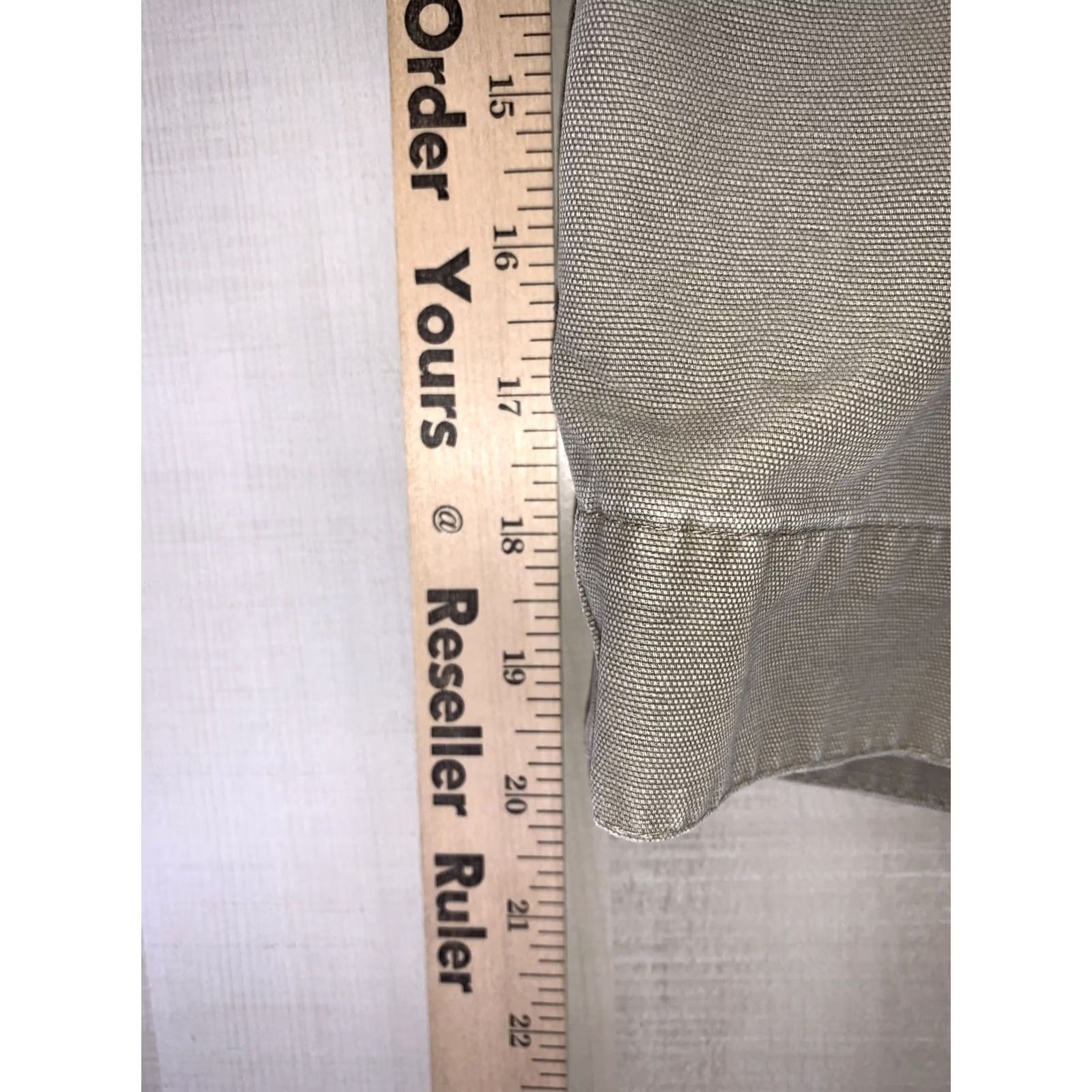 Vintage Columbia Cargo Shorts Mens SZ 32 Gray Green Weathered Cotton Flat Front Pocket 10in Inseam Casual Vintage: No Size US 32 / EU 48 - 6 Thumbnail