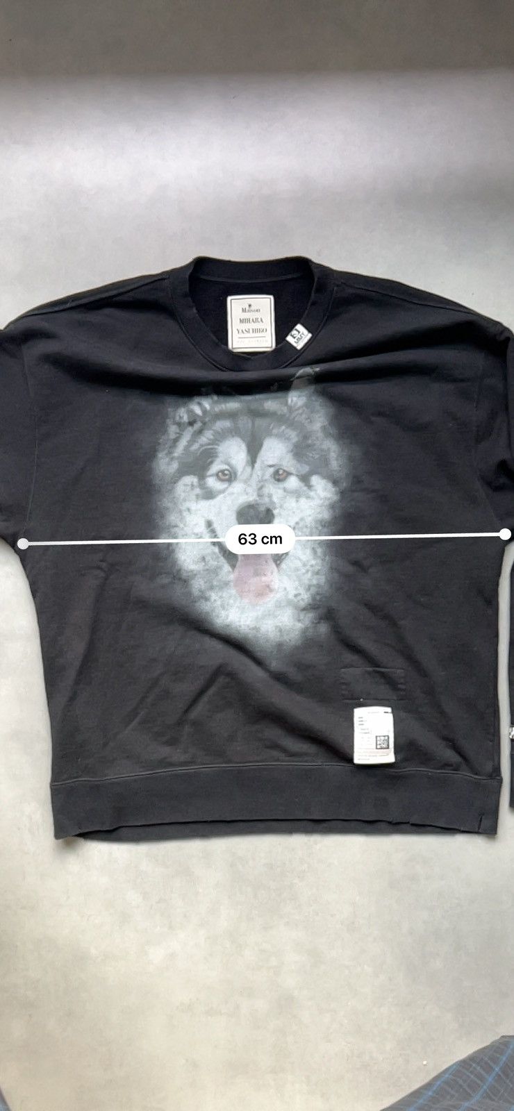 Maison MIHARA YASUHIRO Maison Mihara Yasuhiro Dog Sweatshirt Size US M / EU 48-50 / 2 - 4 Thumbnail