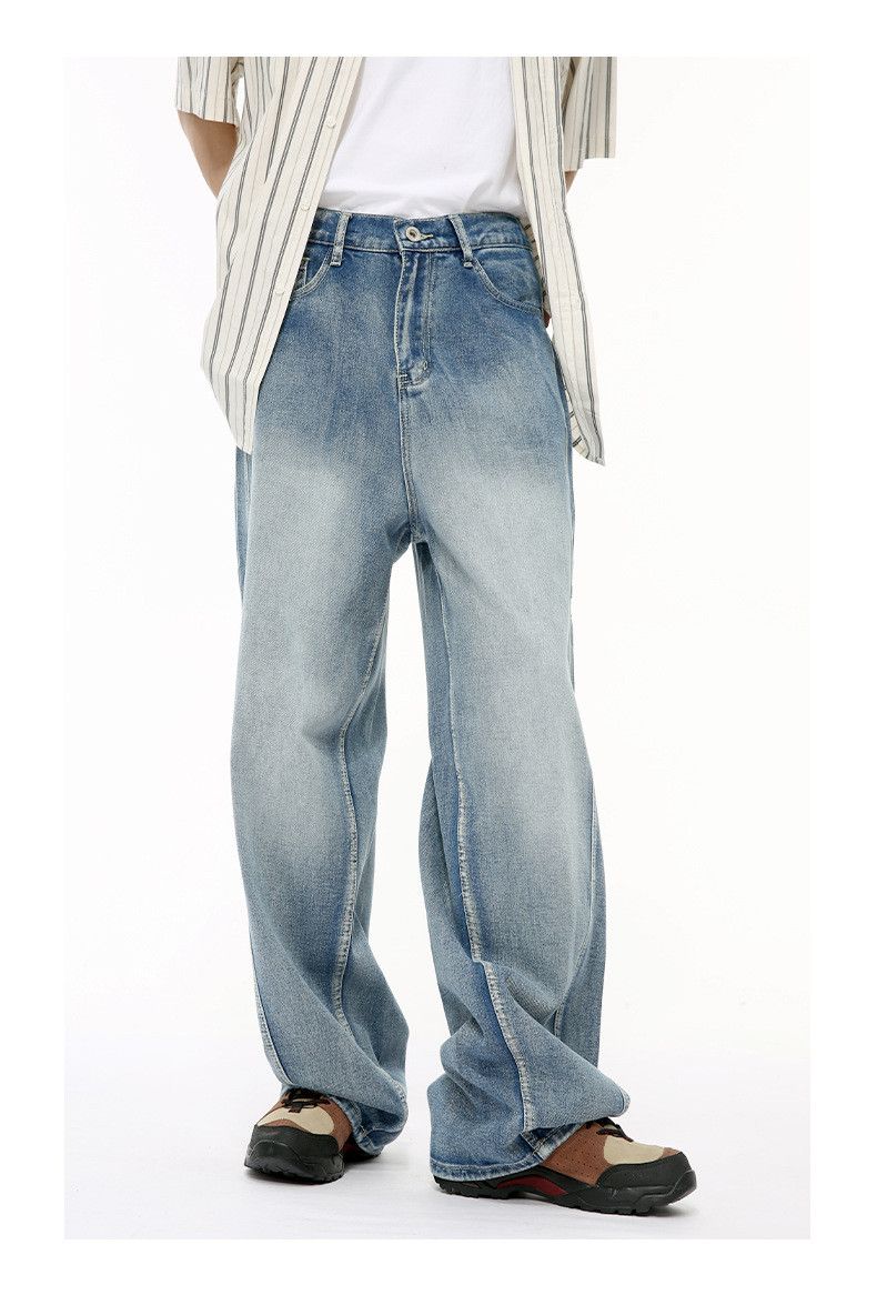 Japanese Brand American style multi-layered patchwork loose jeans Size US 32 / EU 48 - 1 Thumbnail