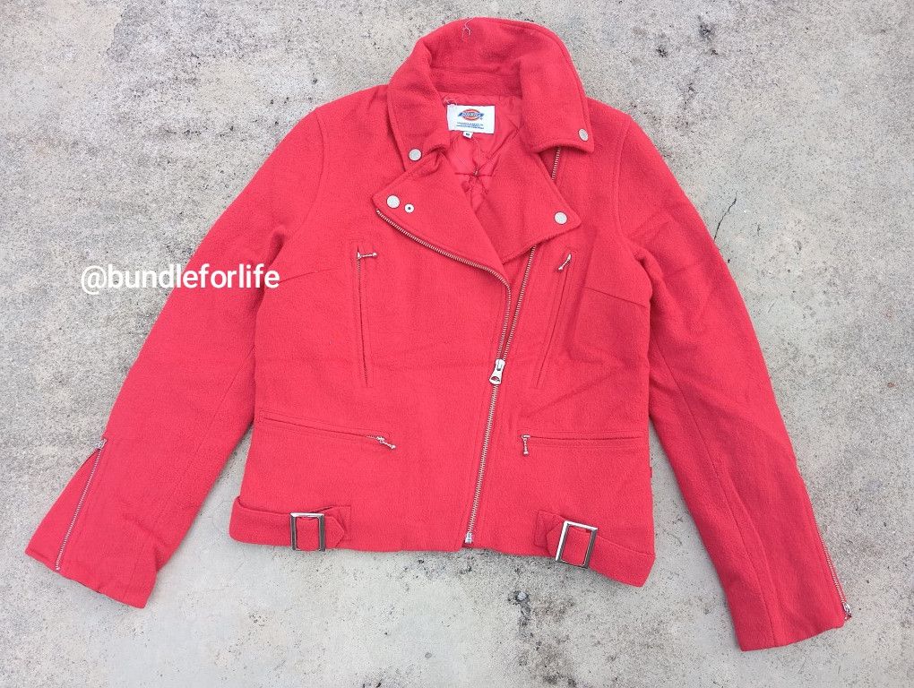 Dickies Dickies Punk Rock Biker Jacket 🤟💥 Size M / US 6-8 / IT 42-44 - 2 Thumbnail