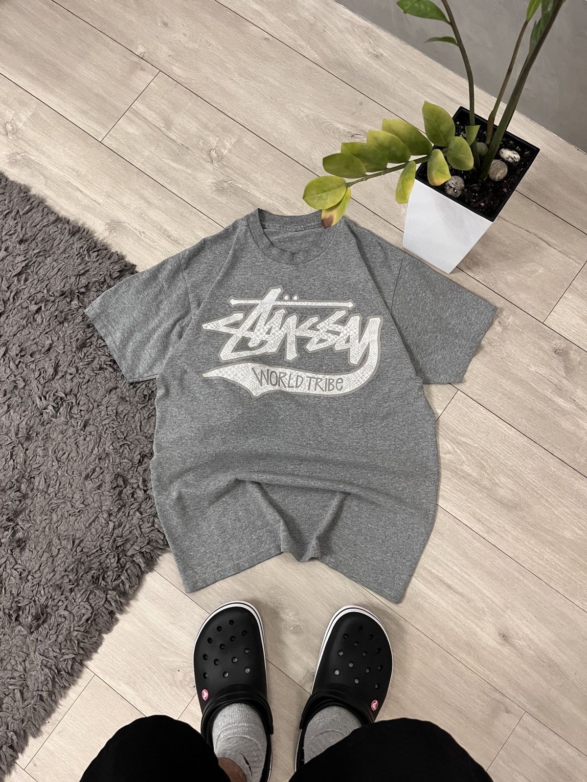 Stussy 🔥90’S STUSSY USA SLIM BIG LOGO T SHIRT VINTAGE TEE Size US M / EU 48-50 / 2 - 5 Thumbnail
