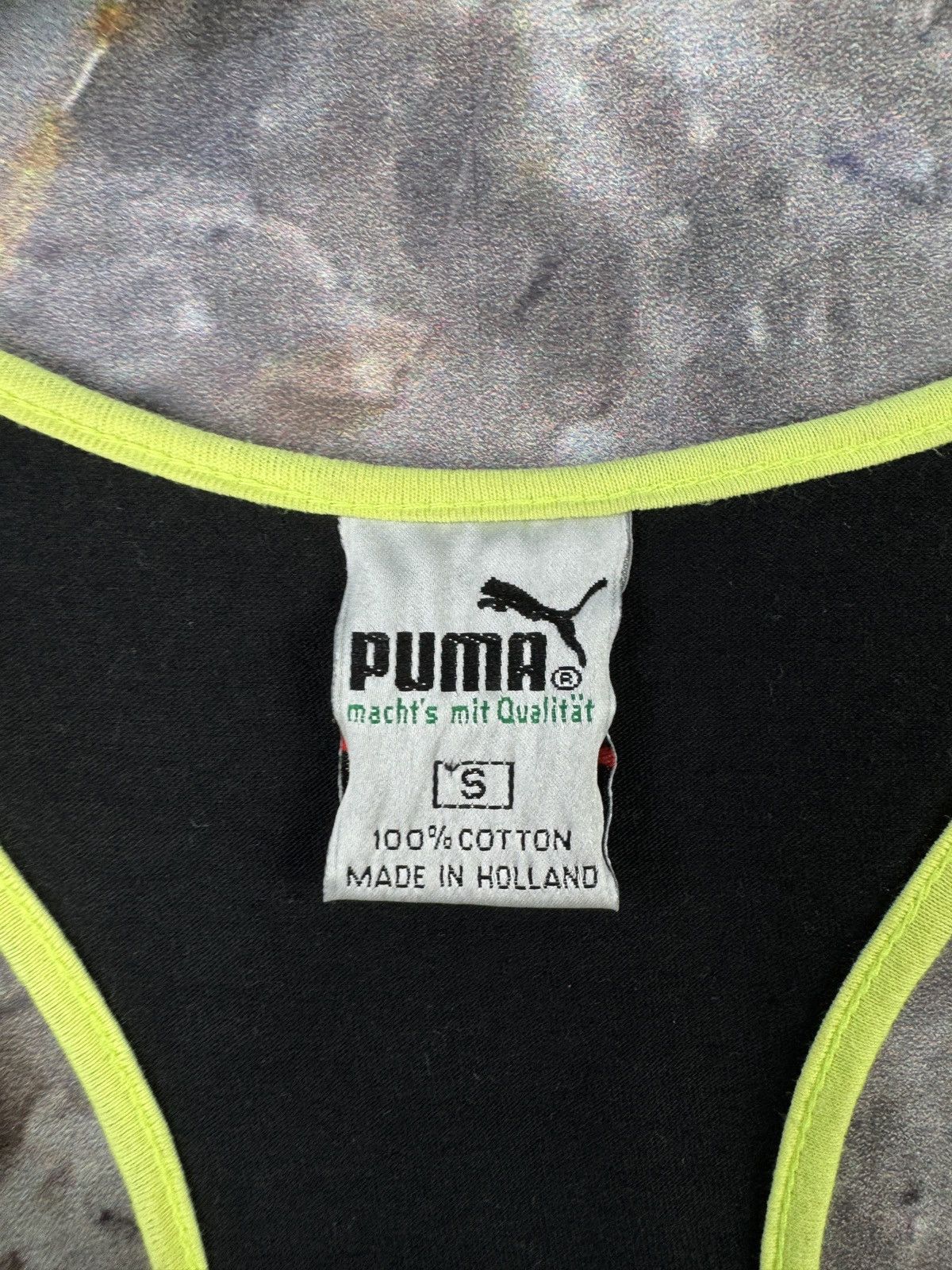 Puma Puma International Vintage Tank Top Purple Neon 90s Y2K Size US S / EU 44-46 / 1 - 8 Thumbnail