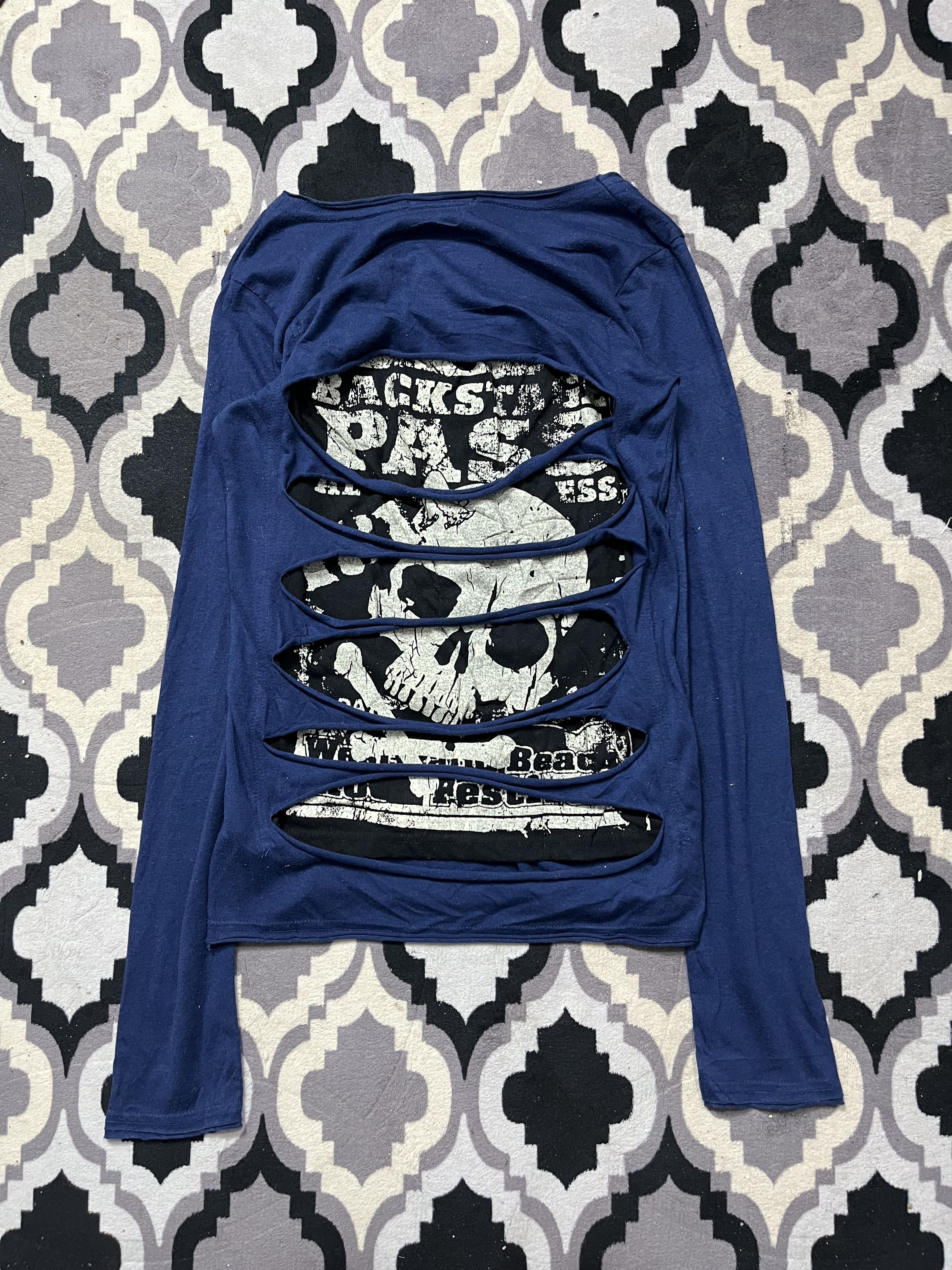 PPFM Lead distressed skull heaven longsleeve tshirt Size US M / EU 48-50 / 2 - 2 Thumbnail