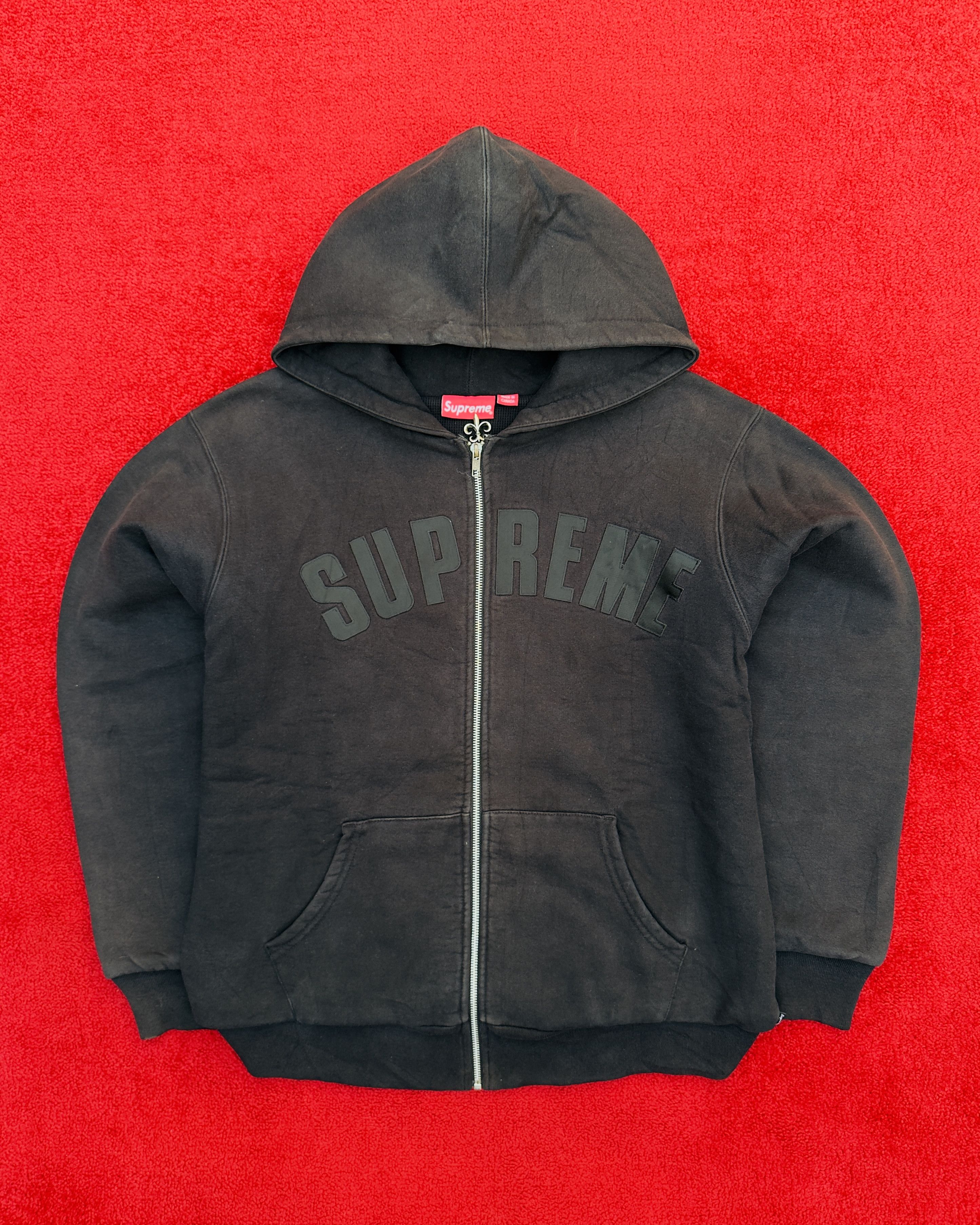 Supreme Supreme IDGAF Zip up hoodie | Grailed