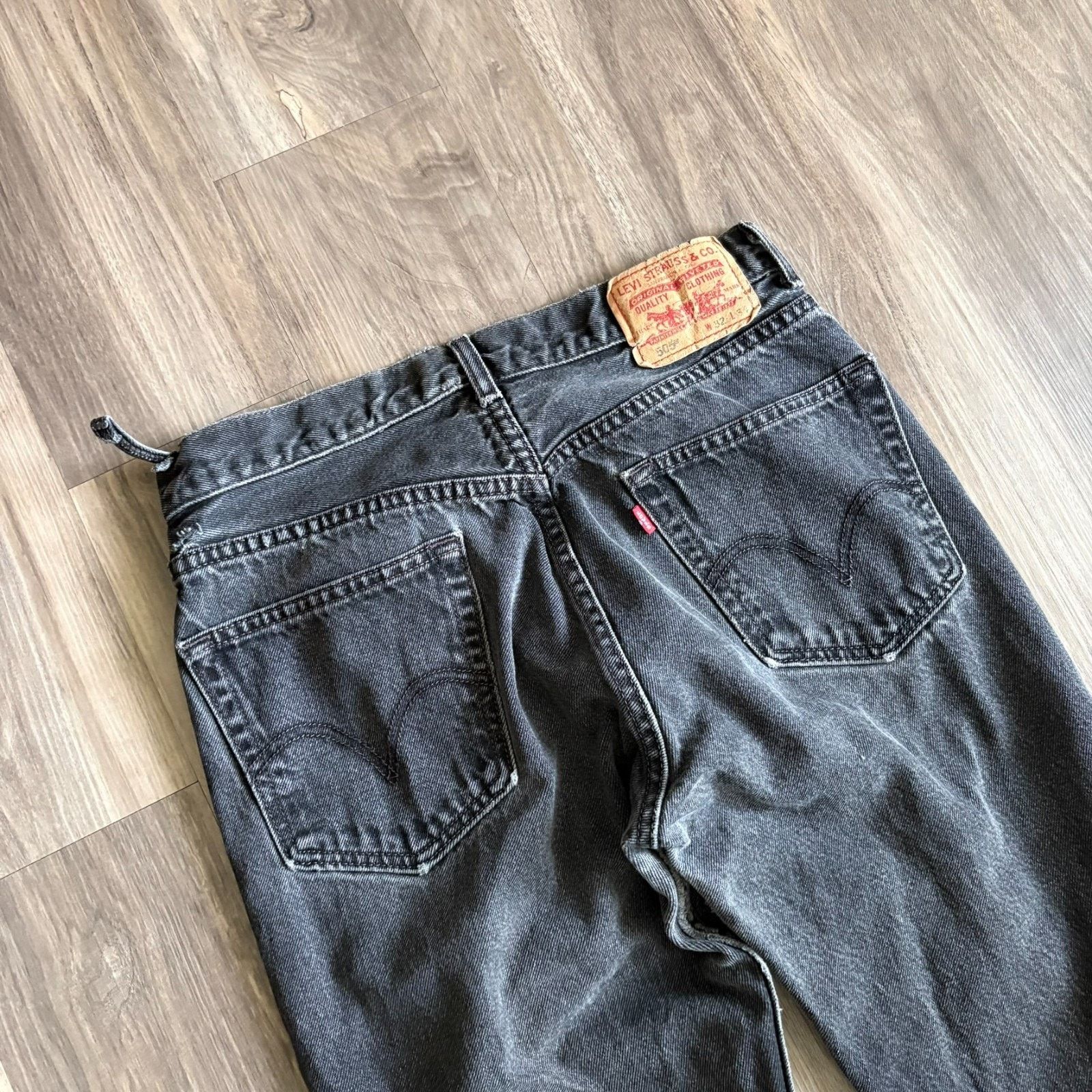 Levi's Vintage Y2K Levi’s 505 Jeans Men's Size 30x32 Straight Leg Size US 30 / EU 46 - 6 Thumbnail