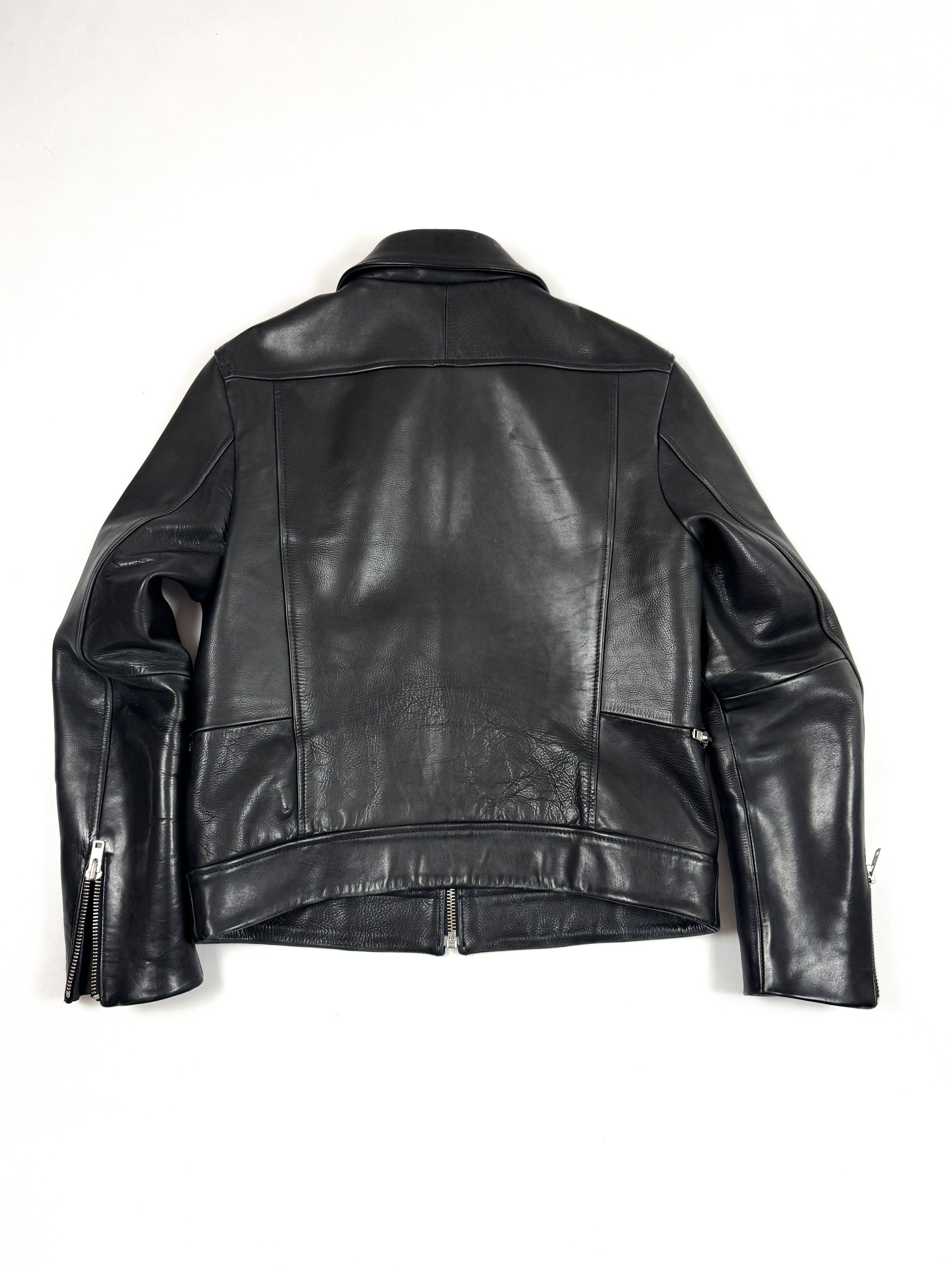 Vintage Archive vintage leather jacket in Hedi style Y2K OPIUM Size US M / EU 48-50 / 2 - 4 Thumbnail