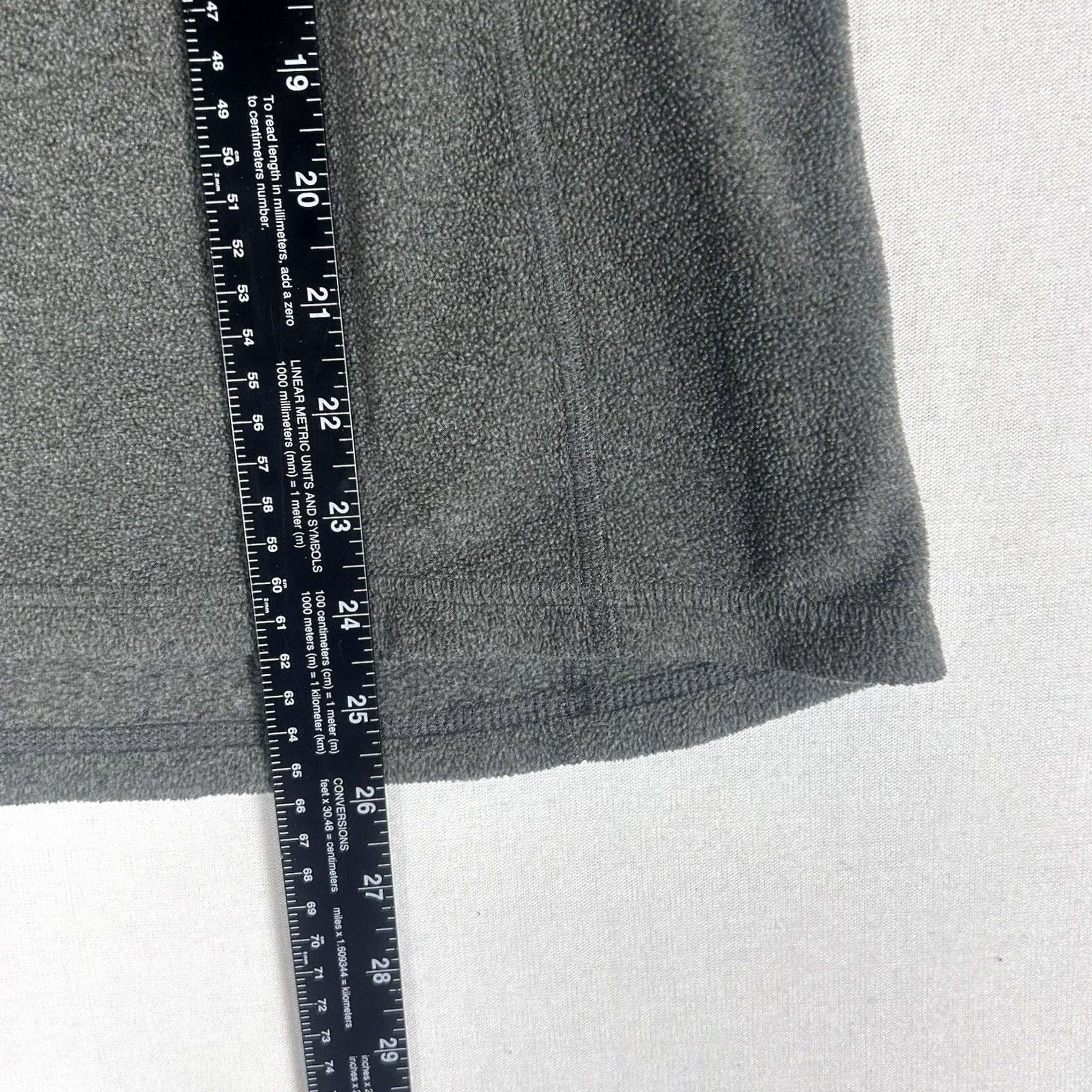 The North Face The North Face Gray Fleece 1/4 Zip Womens Medium Pullover Jacket Size M / US 6-8 / IT 42-44 - 7 Thumbnail