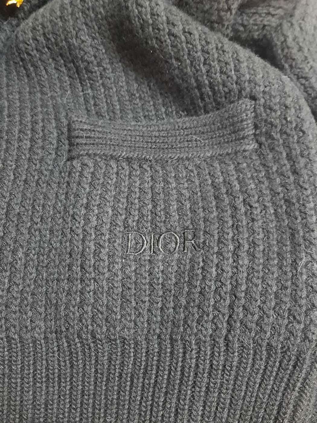 Dior Bee Wool and Alpaca Chunky Cardigan Size US M / EU 48-50 / 2 - 7 Thumbnail