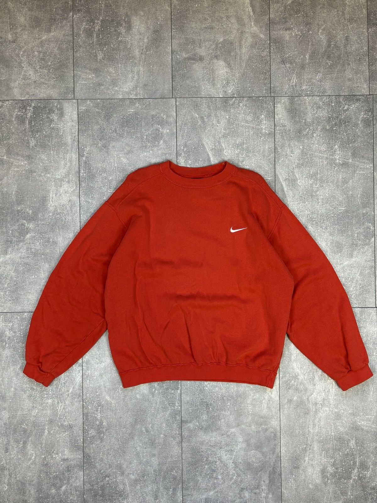 Other Mens Vintage Nike Swoosh logo sweatshirt 90s rare y2k hype Size US M / EU 48-50 / 2 - 1 Thumbnail