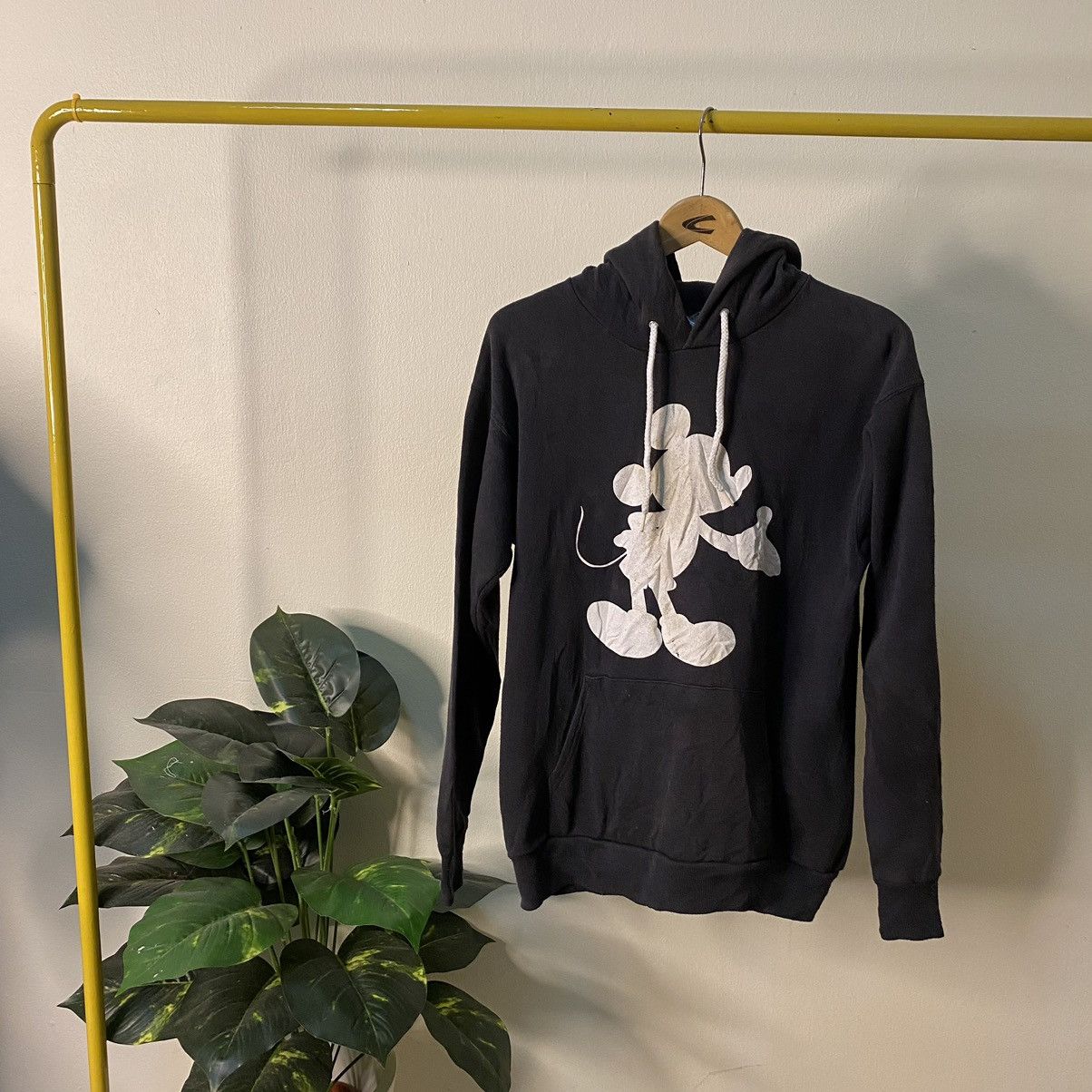 Mickey Mouse × Vintage 1990s Disney Mickey Mouse Double Sided Pullover Hoodie Size US M / EU 48-50 / 2 - 1 Thumbnail