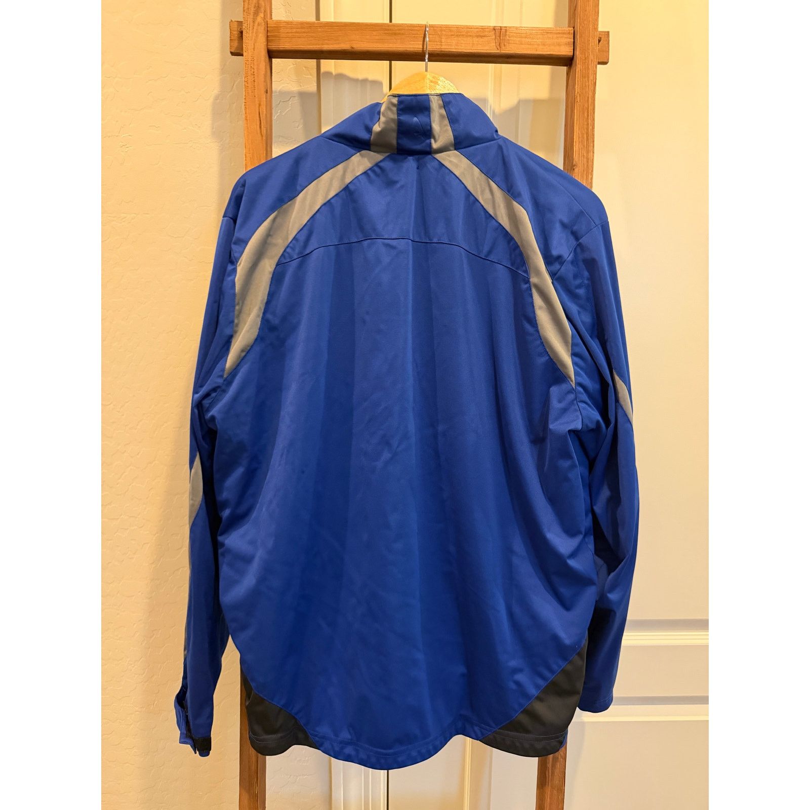 Antigua Antigua-TX Rangers Men's Full-Zip windbreaker Jacket,Blue, L Size US L / EU 52-54 / 3 - 6 Thumbnail