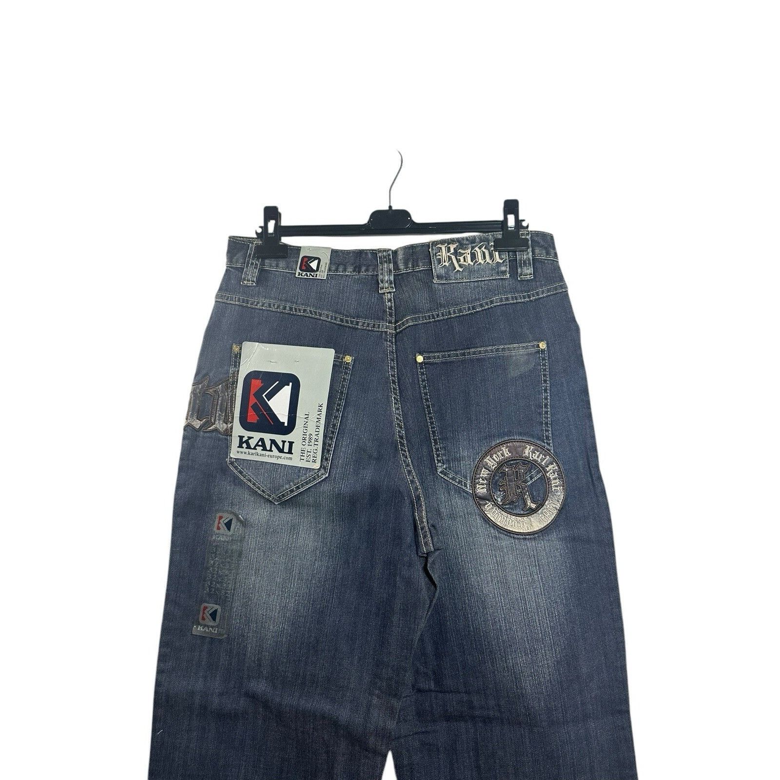 Karl Kani Vintage Karl Kani Jeans 32x32 Denim Hip Hop Baggy Y2K 90’s 2 Size US 32 / EU 48 - 4 Thumbnail