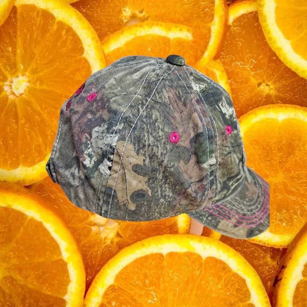 Other Outdoor Cap Camo Hat Ladies Fit Pink Accents Hunting Outdoor Size ONE SIZE - 4 Thumbnail