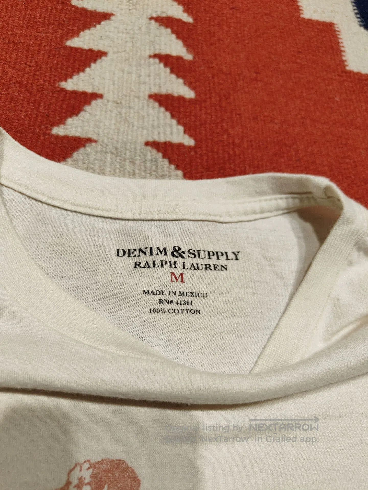 RRL Ralph Lauren Ralph Lauren Women's Vintage Hawaii T-Shirt. Size M / US 6-8 / IT 42-44 - 3 Thumbnail
